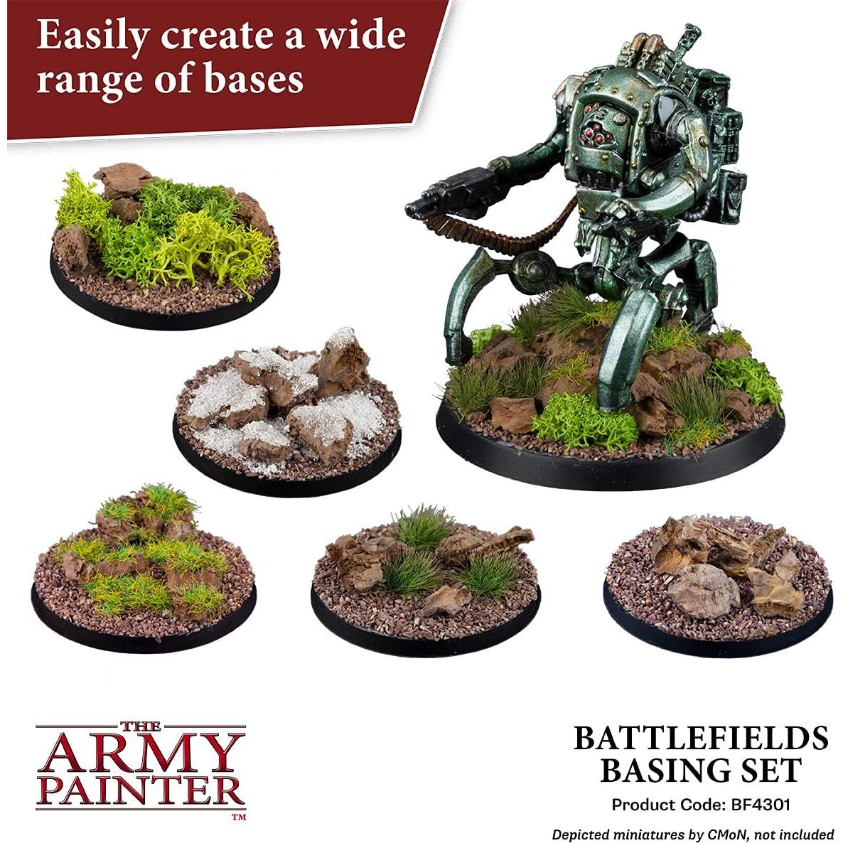 Set de Basing de Terreno The Army Painter 35 Piezas 28mm