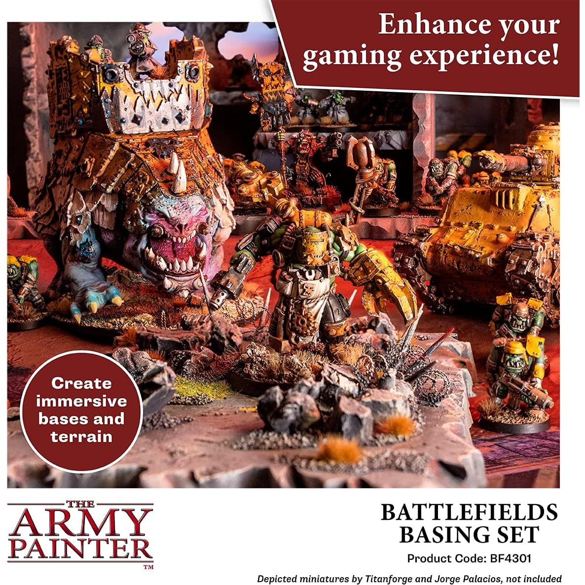 Set de Basing de Terreno The Army Painter 35 Piezas 28mm