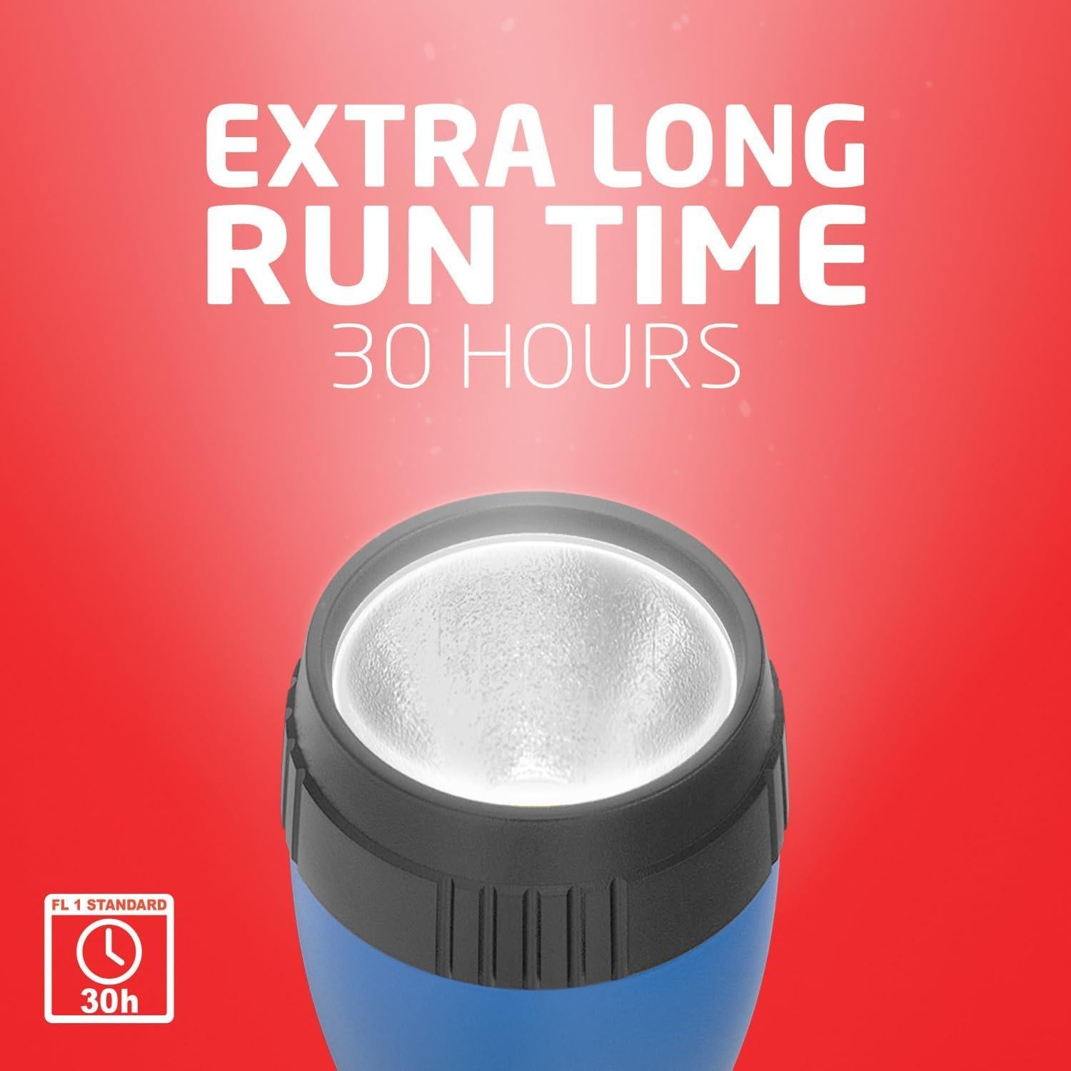 Linternas LED Eveready Paquete de 4 con Baterías AA Incluidas