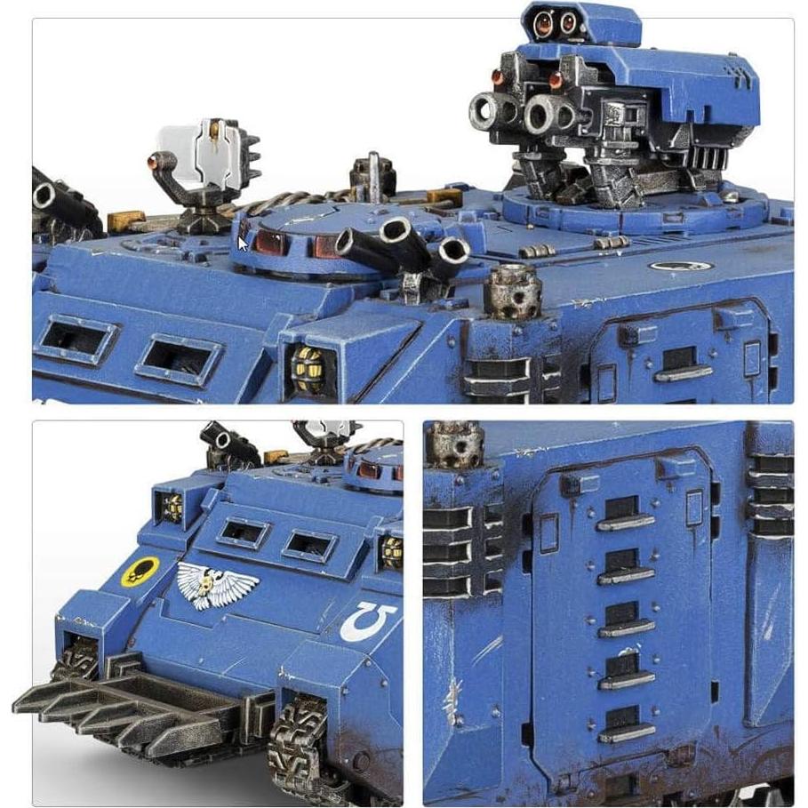 Juego Razorback Marine Espacial Games Workshop 11,81x9cm