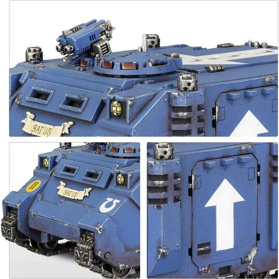 Juego Razorback Marine Espacial Games Workshop 11,81x9cm