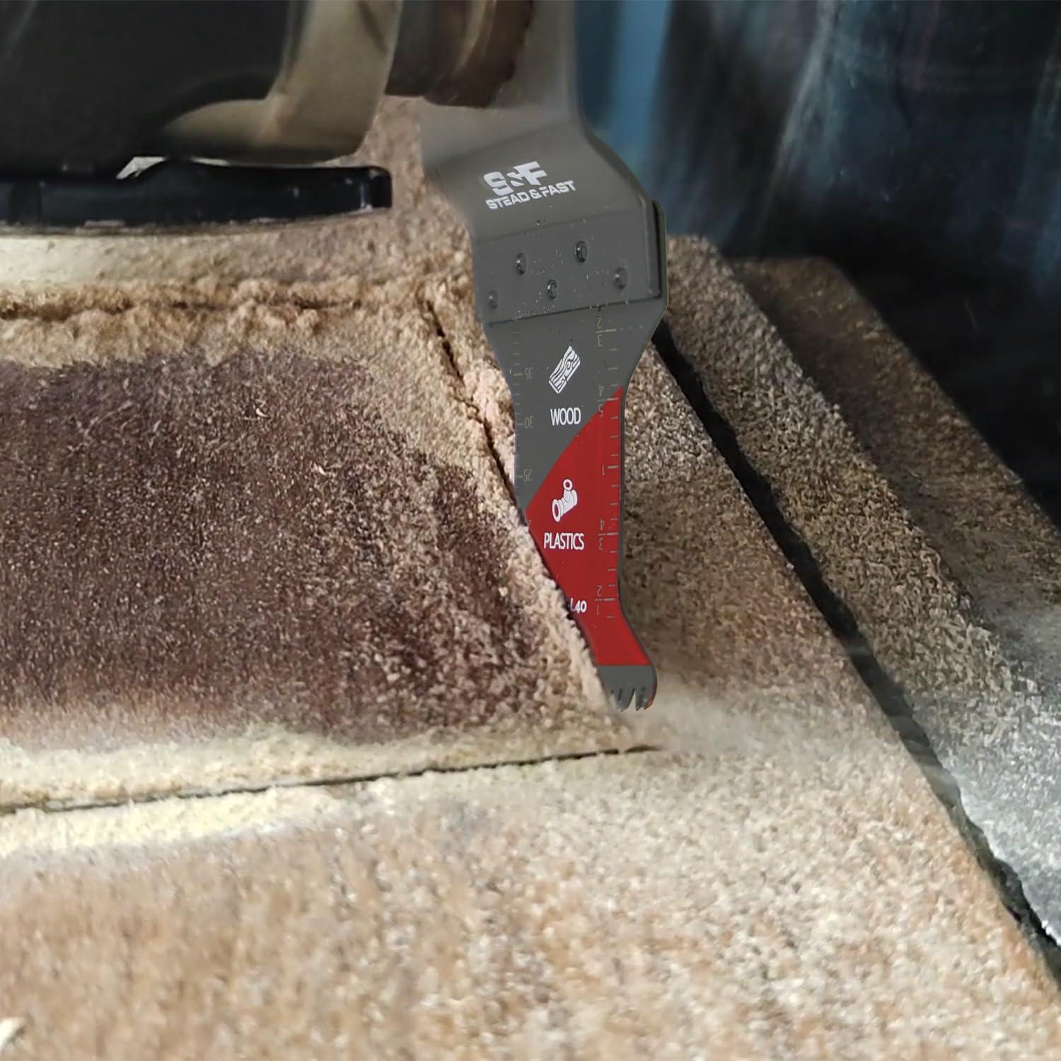 Hojas de Herramienta Oscilante S&F STEAD & FAST 6 Pcs Madera