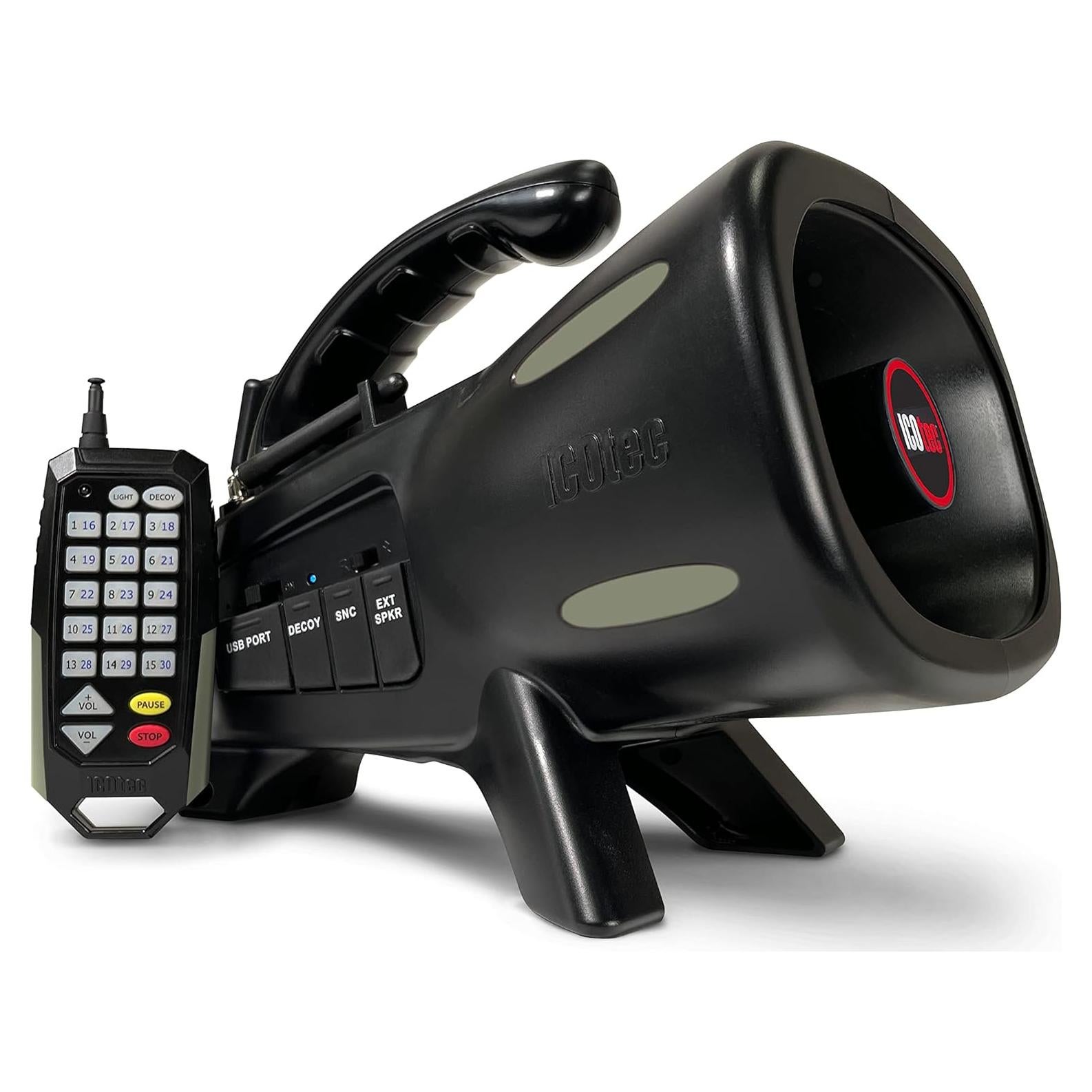 Llamador de Depredadores Icotec Renegade+ Bluetooth 30 Sonidos