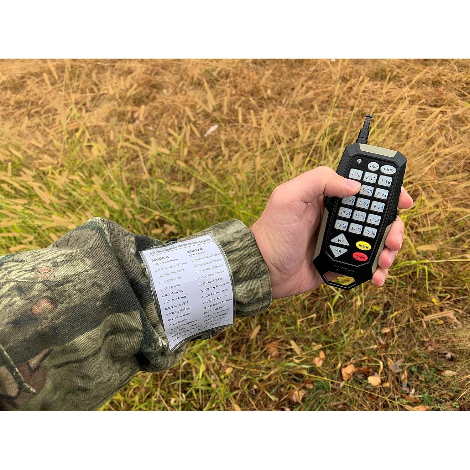 Llamador de Depredadores Icotec Renegade+ Bluetooth 30 Sonidos