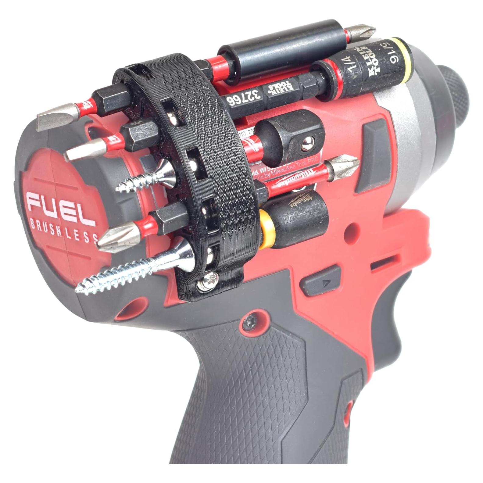 Soporte Magnético para Bits Milwaukee M12 Gen 2 Lado Derecho