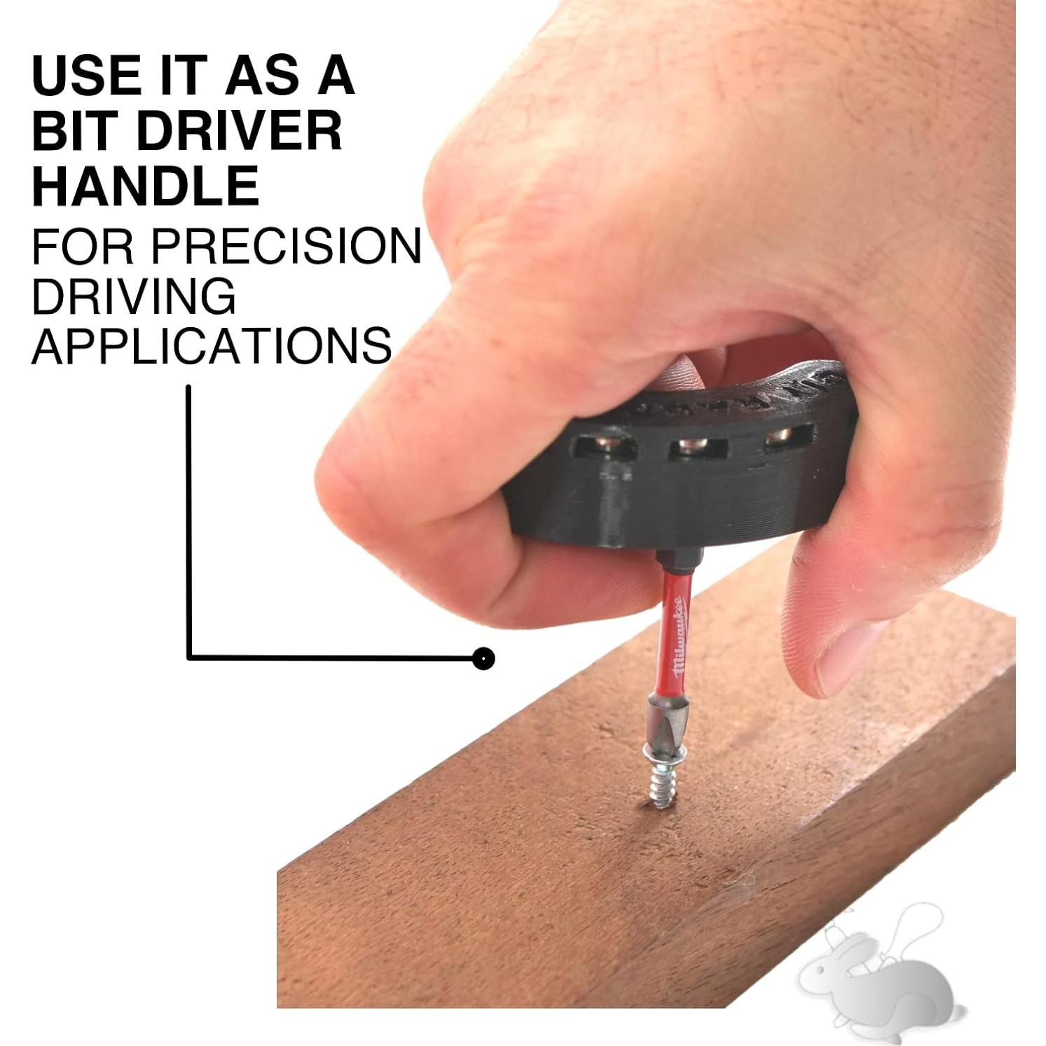 Soporte Magnético para Bits Milwaukee M12 Gen 2 Lado Derecho