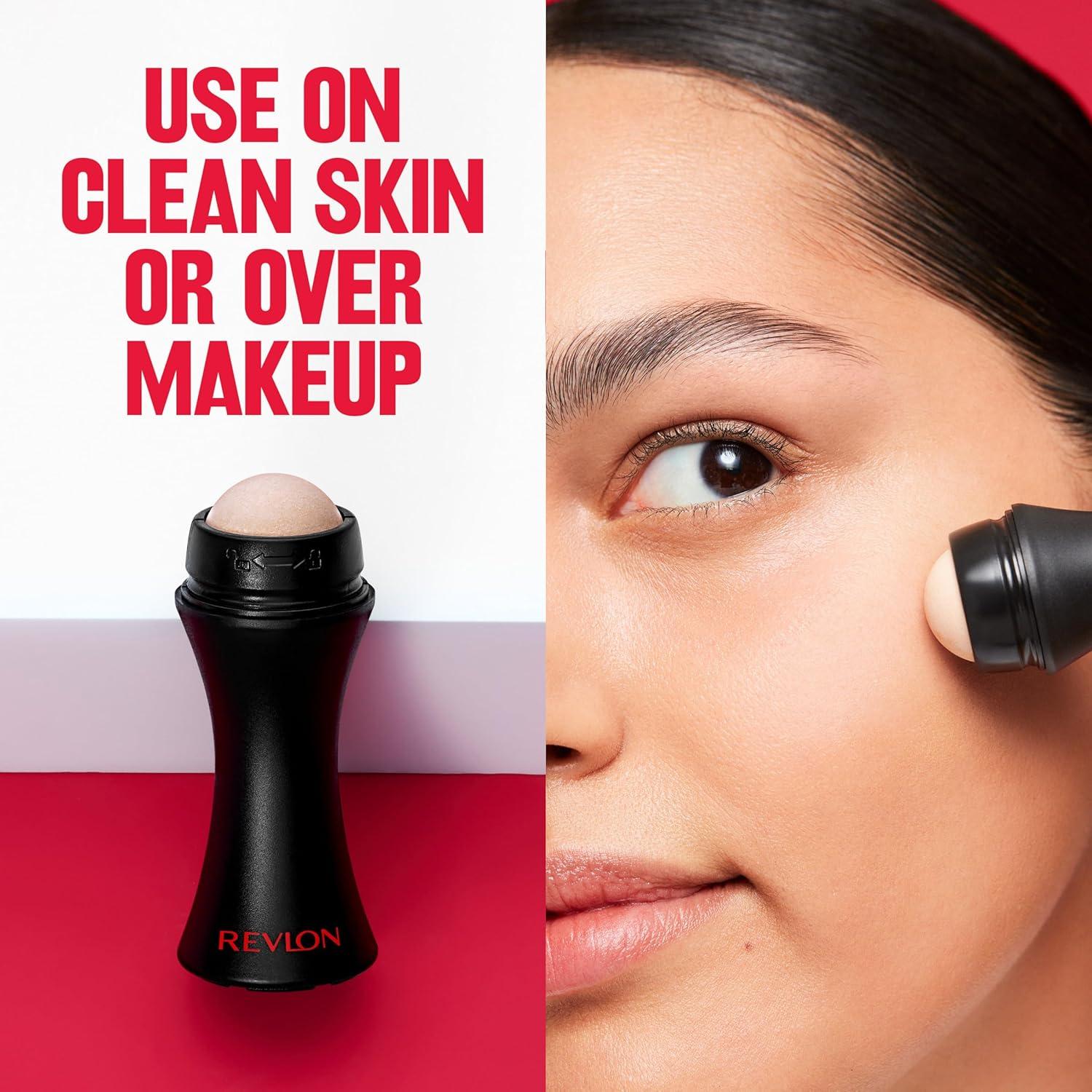 Rodillo Facial Revlon de Piedra Volcánica, Control de Piel Grasa