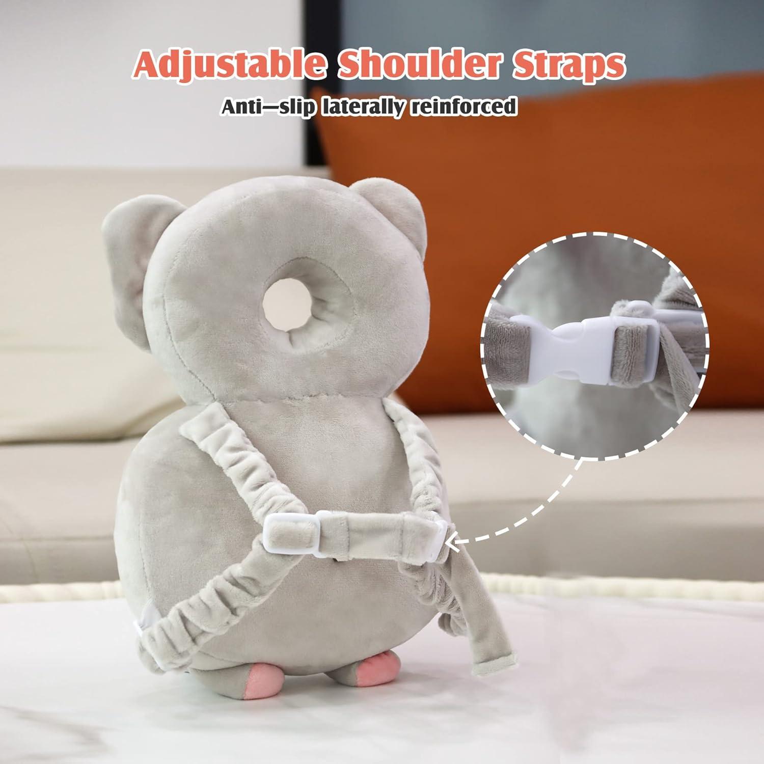 Calody Protector de Cabeza para Bebés Elefante 33x19cm