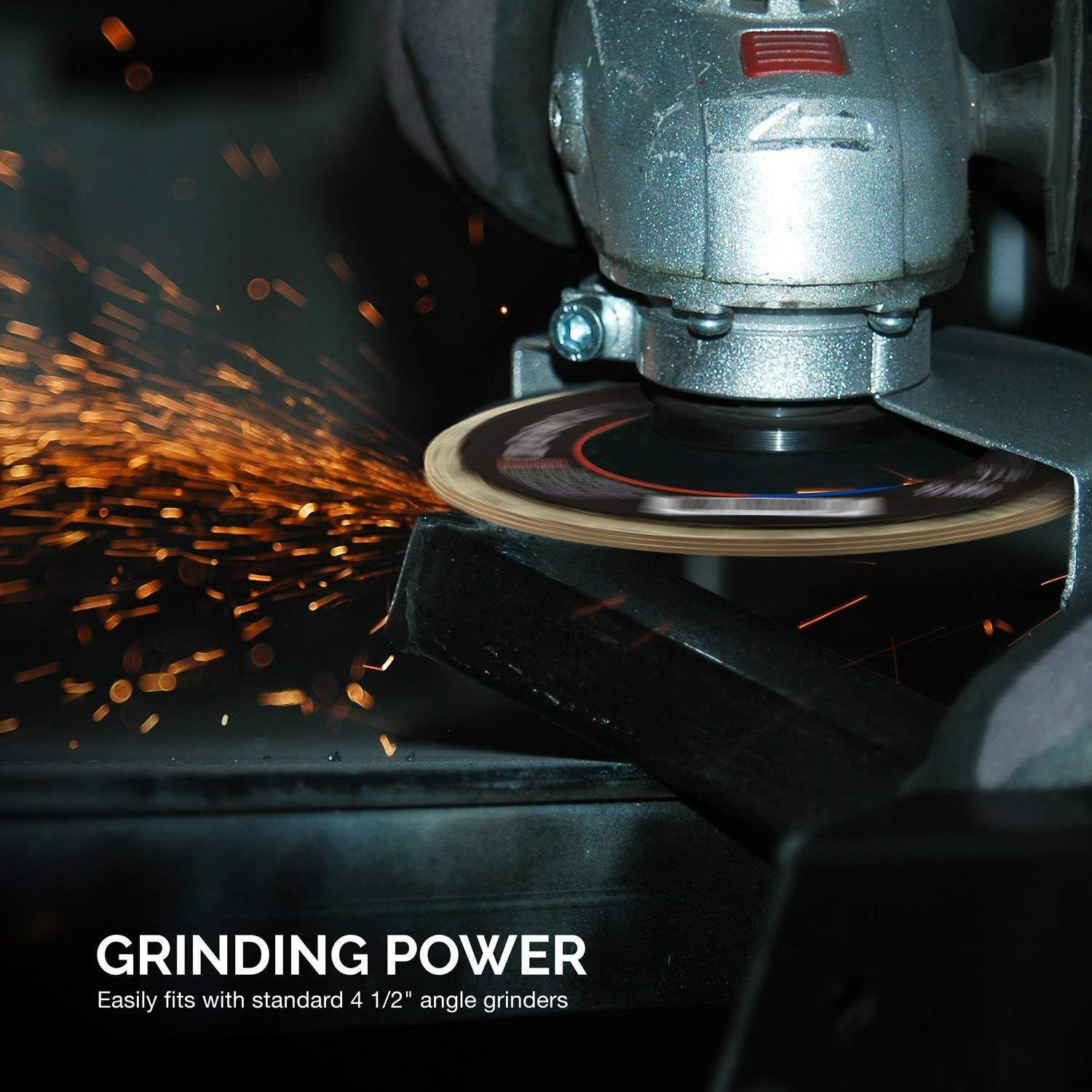 Discos de Aleta Neiko 11106A 10 Piezas 11.43 cm 40 Granos