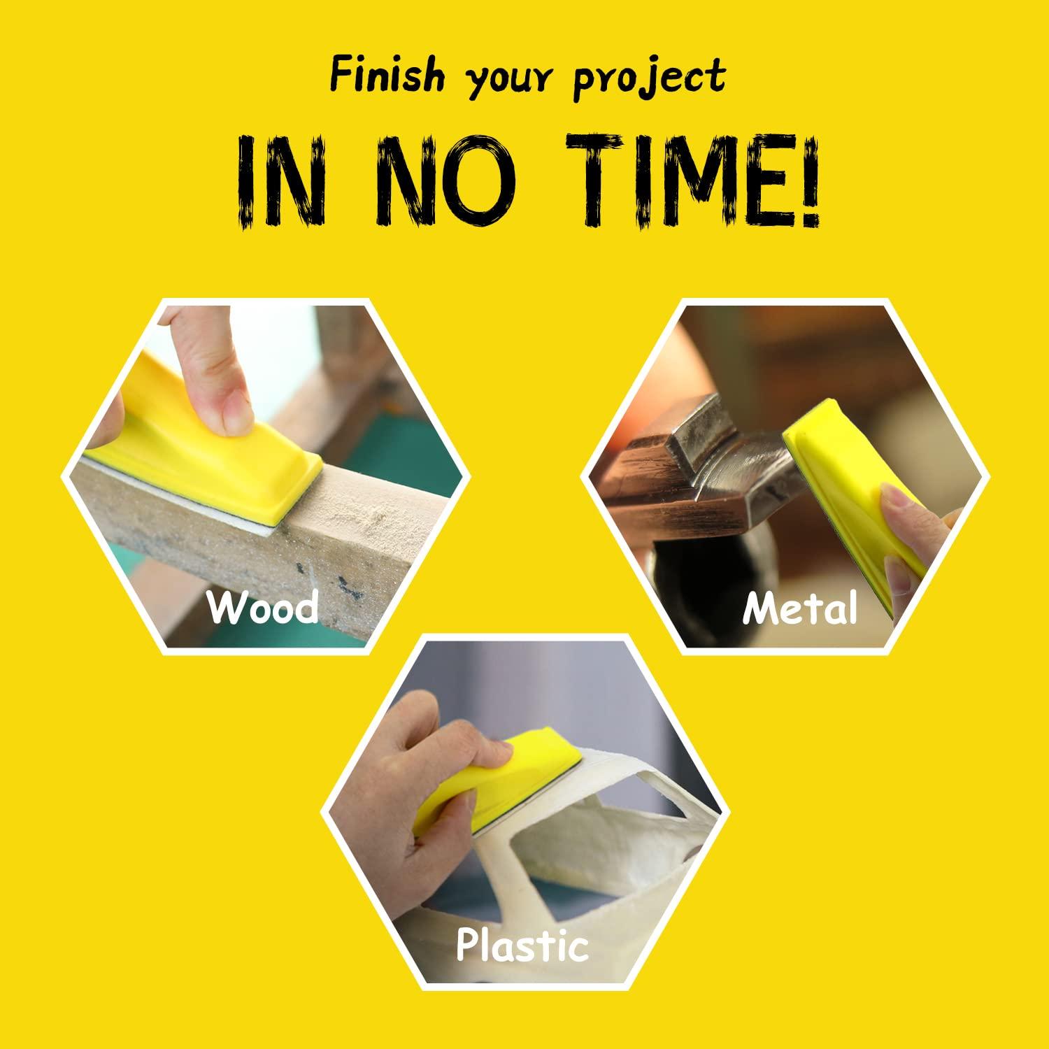 Kit de Lijado Micro POLIWELL 50 PCS - Lijadora Mini Detallada