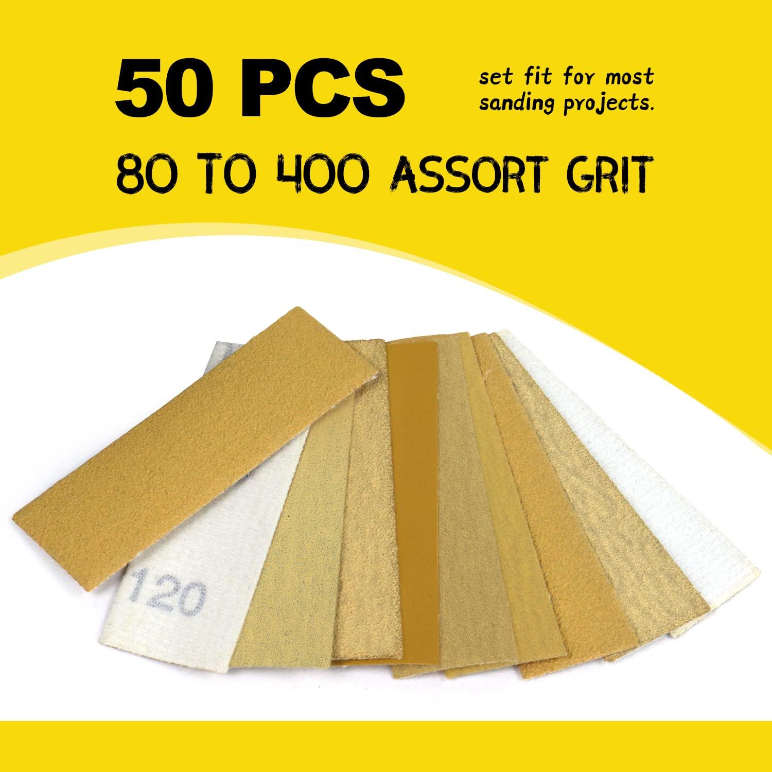 Kit de Lijado Micro POLIWELL 50 PCS - Lijadora Mini Detallada