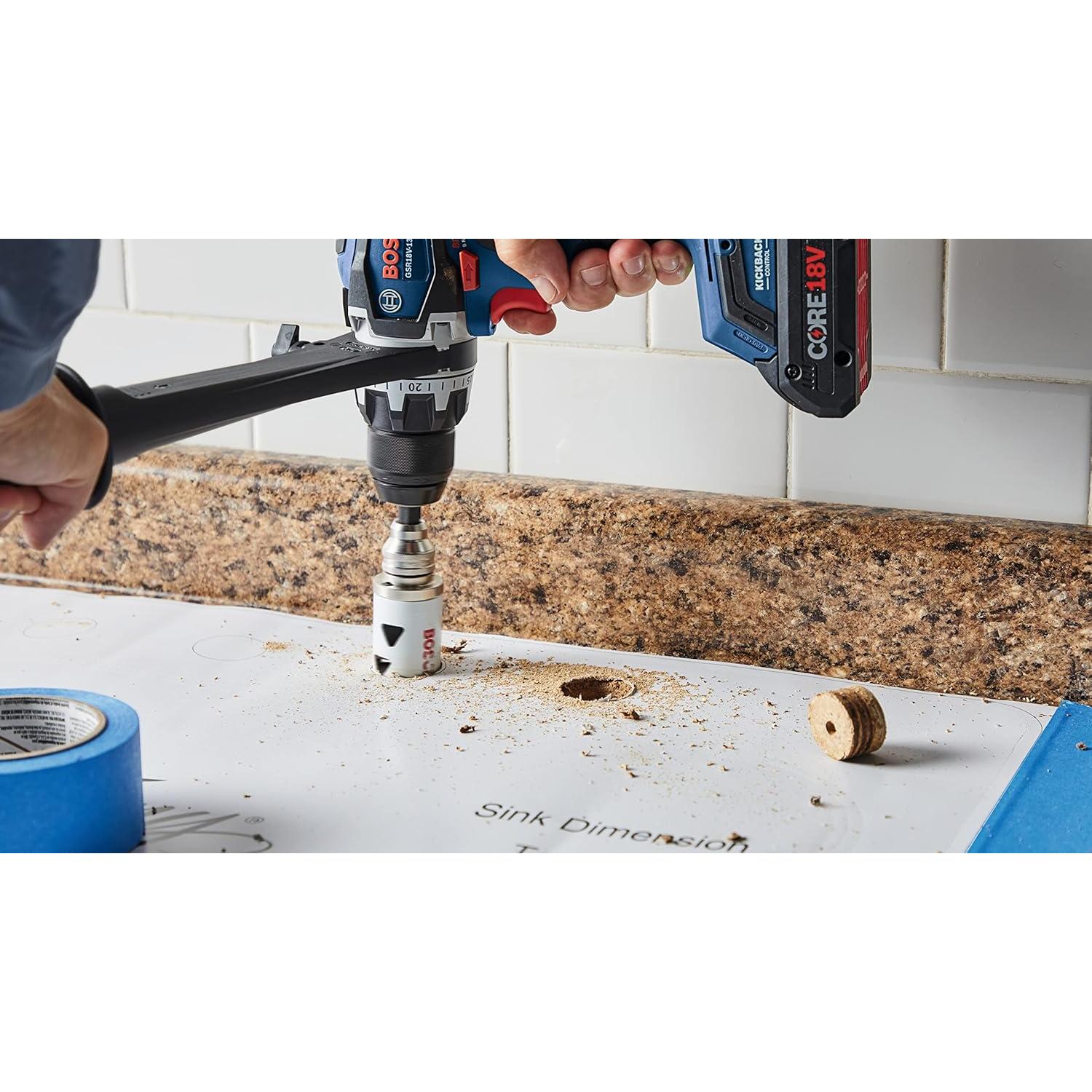 Sierra de Orificio Bi-Metal 25mm Bosch HBT100 Profesional