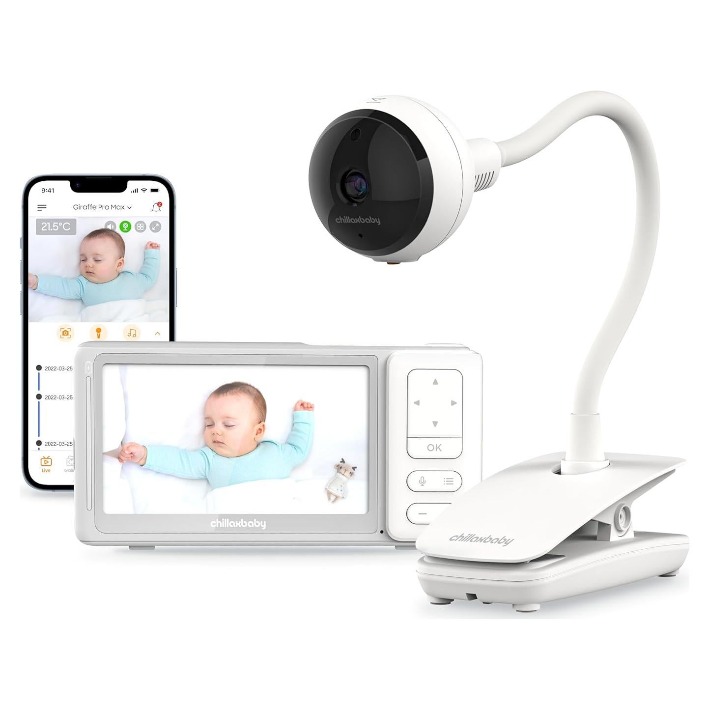 Monitor de Bebé Chillax Jirafa Pro Max Full HD 1080p