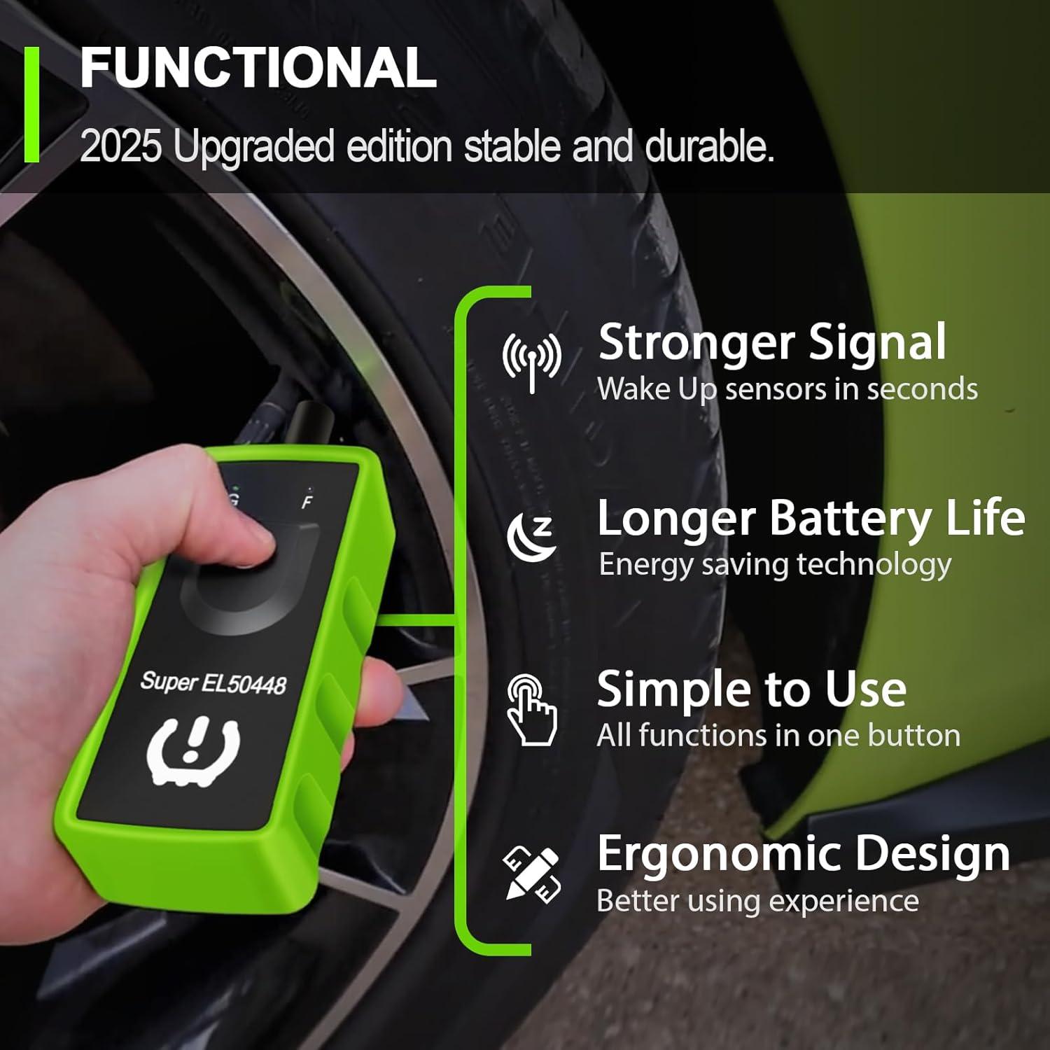 Herramienta TPMS JDIAG Super EL50448 para GM y Ford 2-en-1