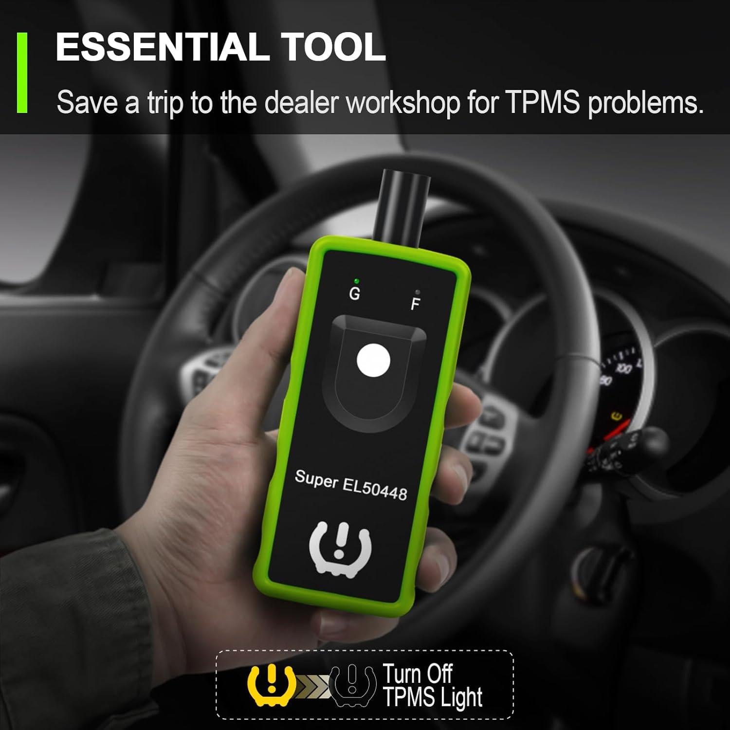 Herramienta TPMS JDIAG Super EL50448 para GM y Ford 2-en-1