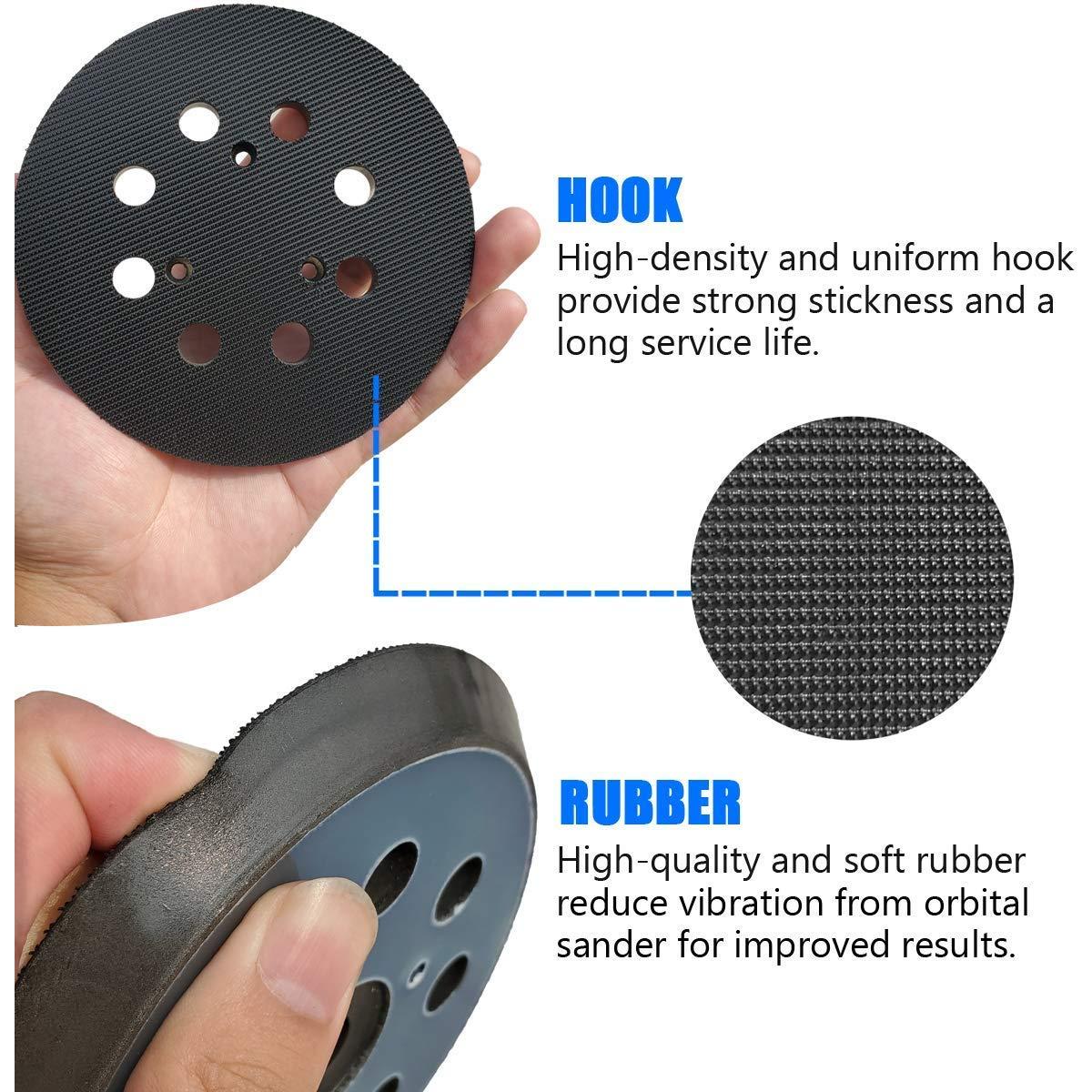 Pad de Reemplazo para Lijadora DeWalt 5 Pulgadas 8 Agujeros