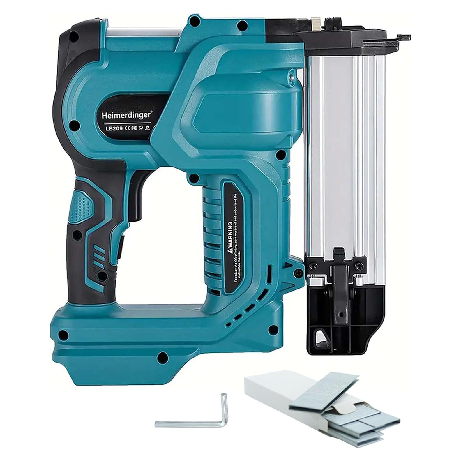 Pistola de Clavos Inalámbrica 2 en 1 Heimerdinger LB209