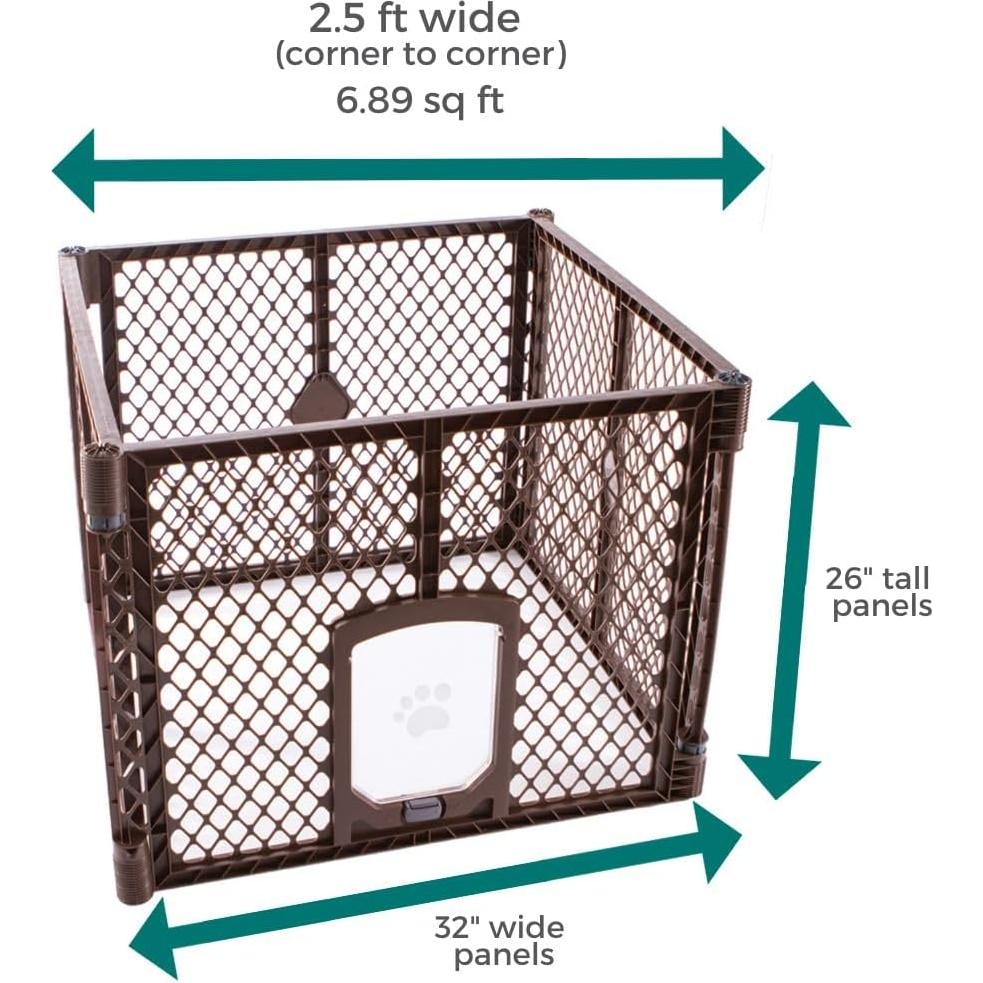 Parque para perros MyPet Petyard Passage 4 paneles 0,65 m²