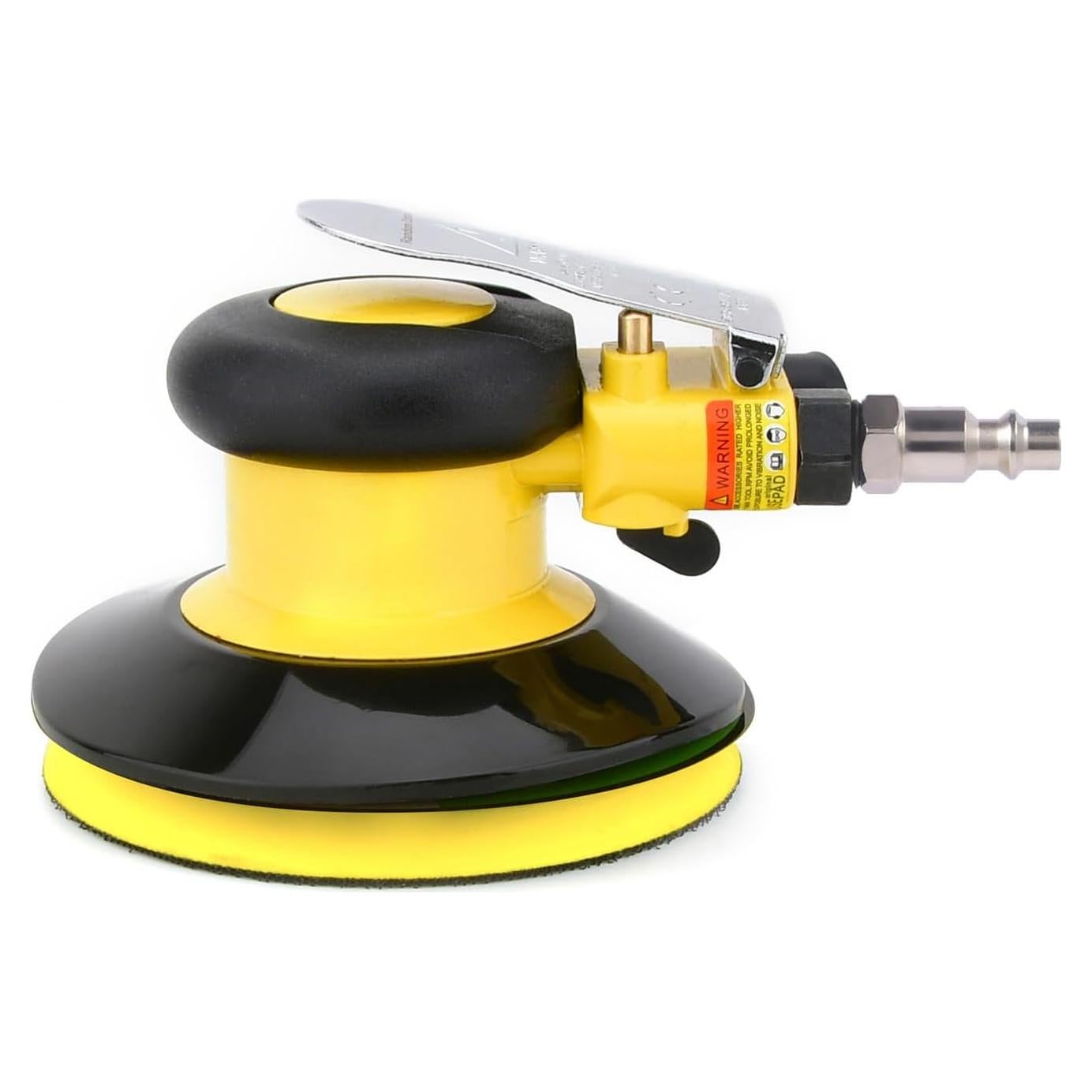 Lijadora Orbital Neumática Gedu 5" Doble Acción Alta Resistencia