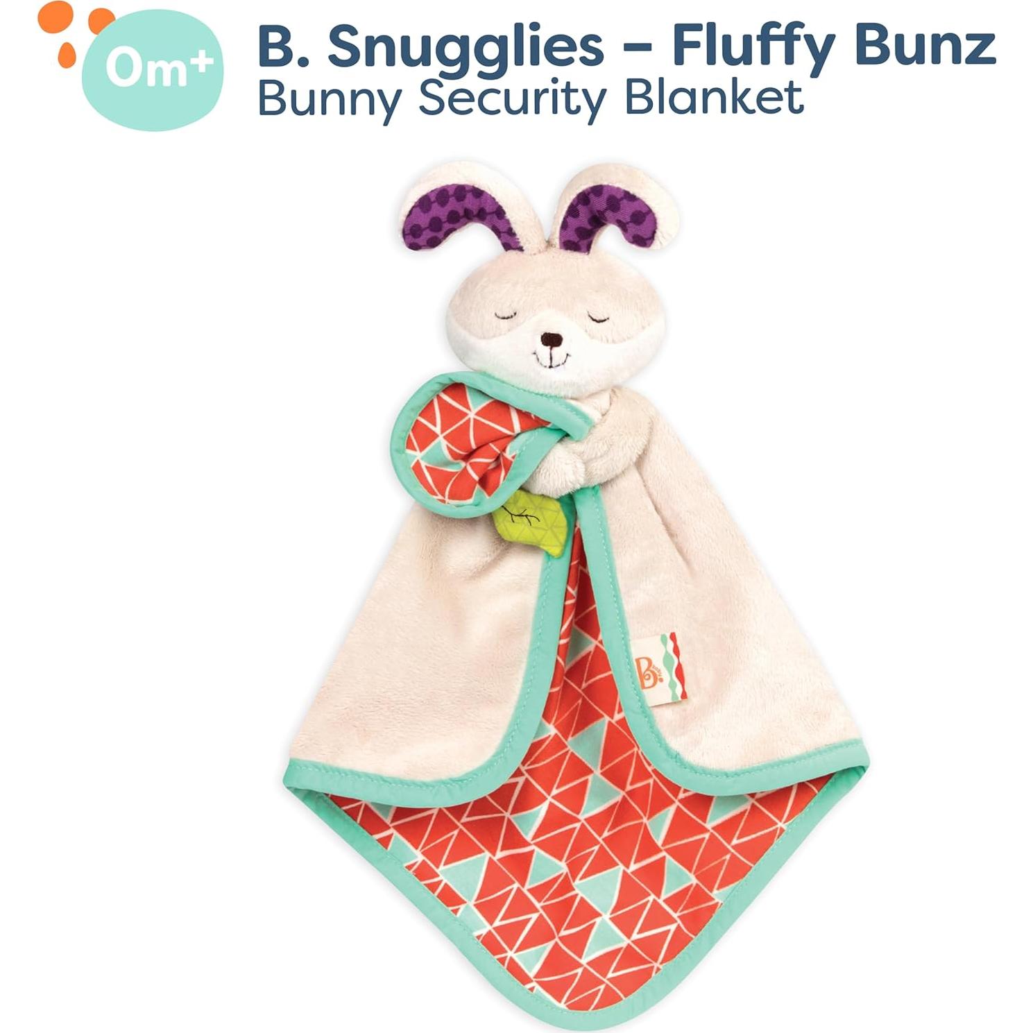 Manta de Seguridad B. toys Conejito Suave 31.75x20.96cm