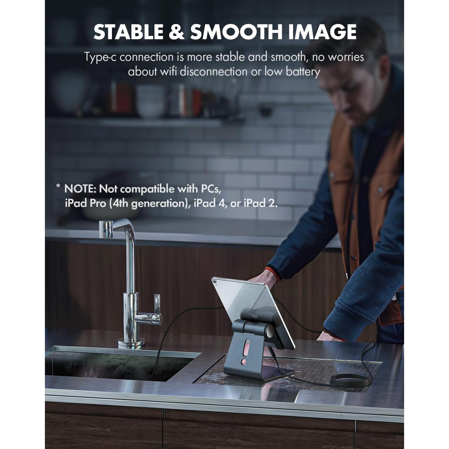 Cámara Endoscópica Doble Lente Anykit 5m IP67 Tipo-C