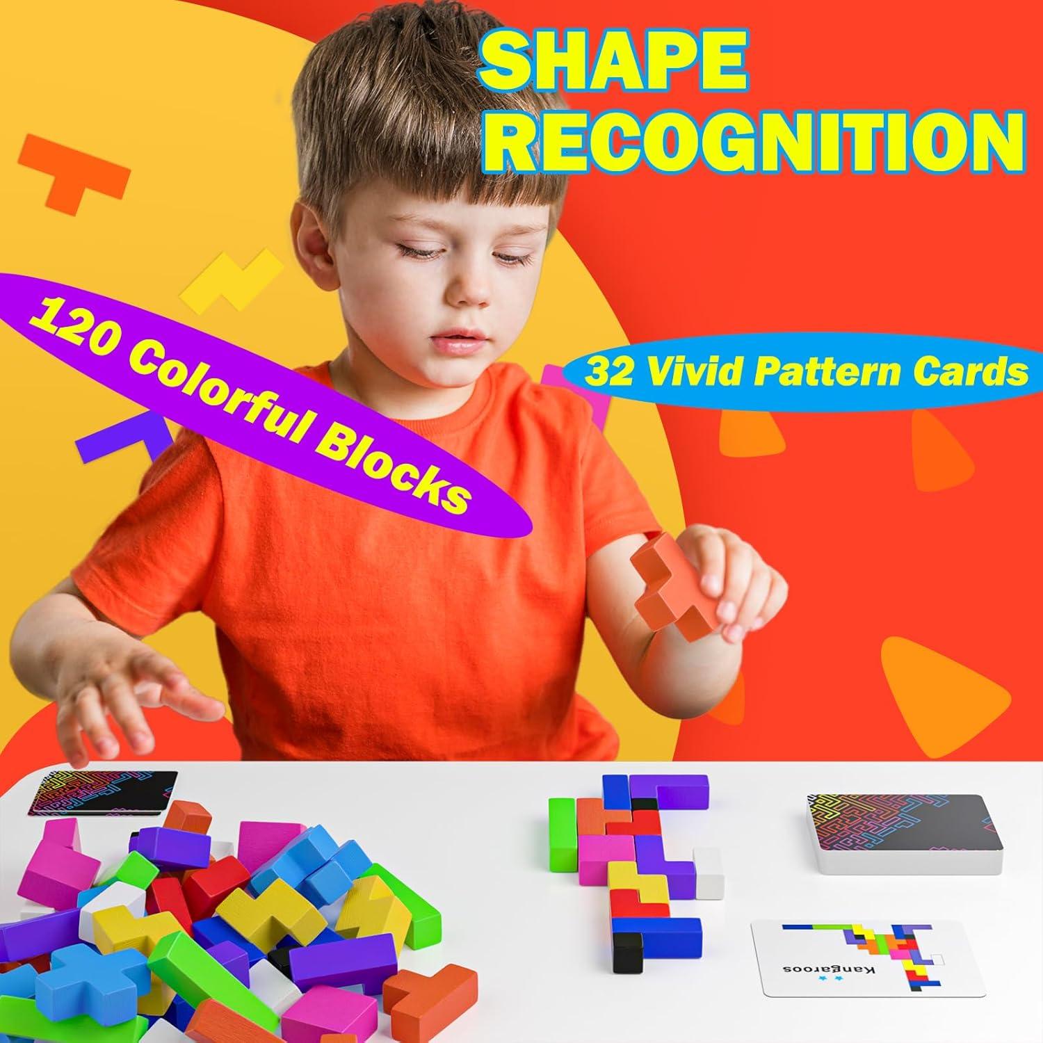 Juego de Mesa 4-en-1 Montessori Yunhe - 120 Piezas para Niños 4+