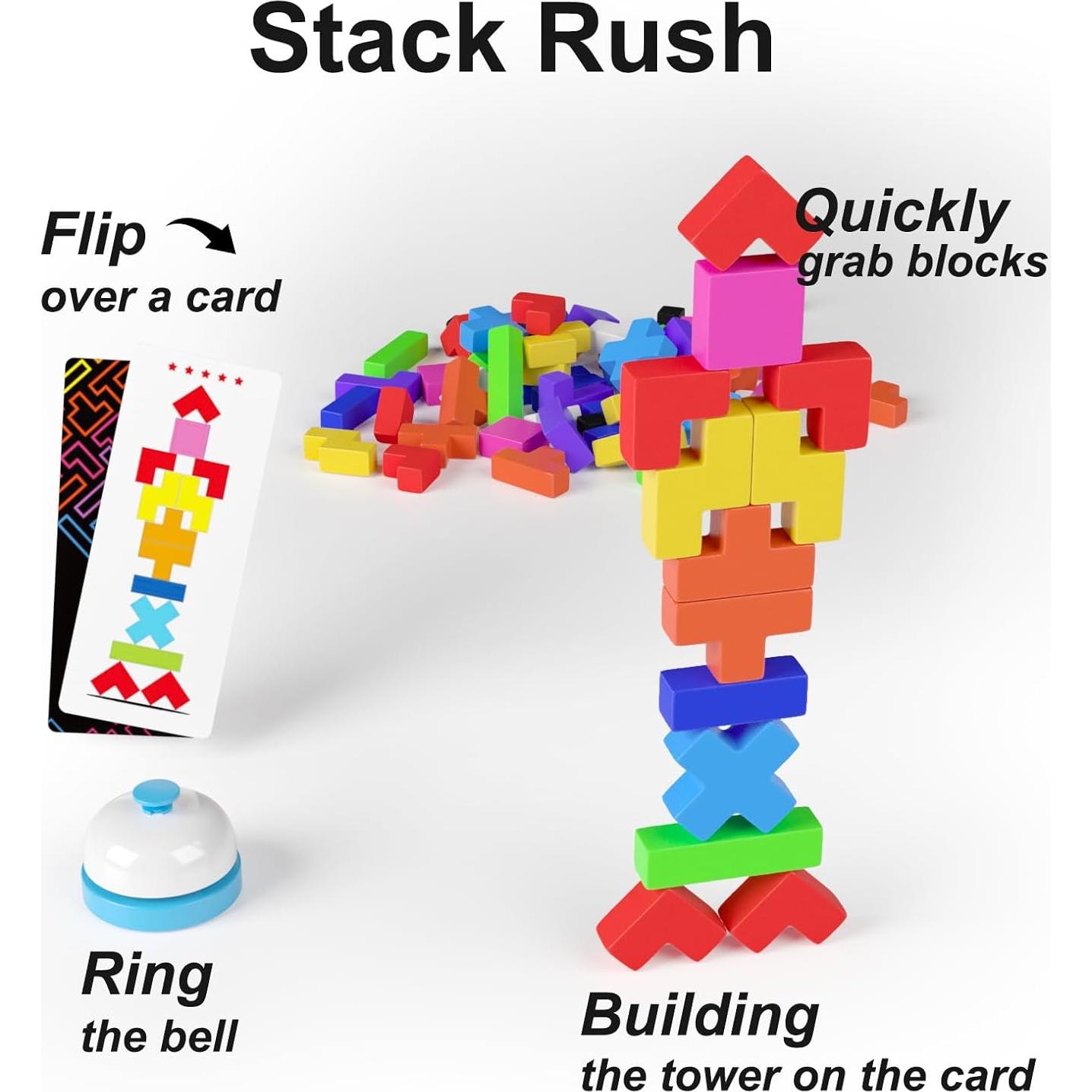 Juego de Mesa 4-en-1 Montessori Yunhe - 120 Piezas para Niños 4+