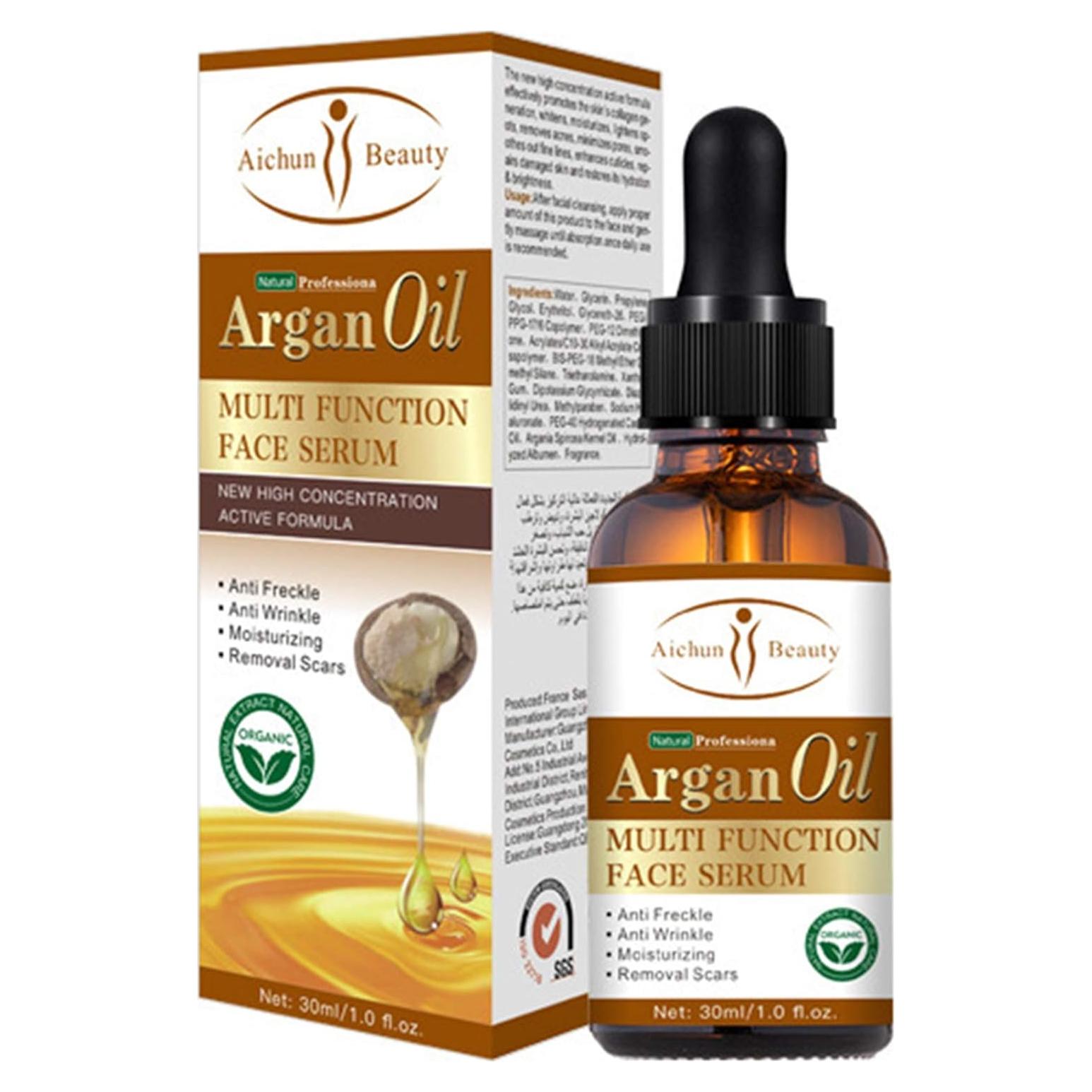 Suero Facial Multifuncional AICHUN BEAUTY 30ml Aceite de Argán