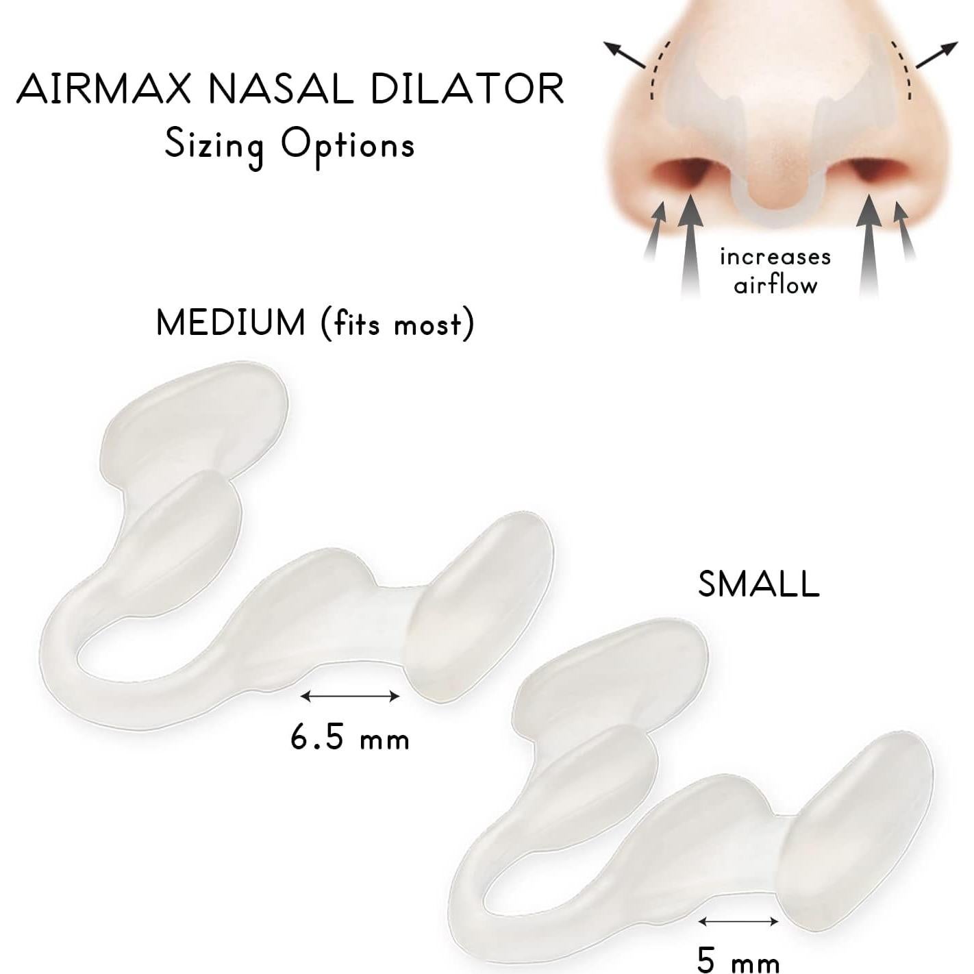 Dilatador Nasal AIRMAX Pequeño - Solución Antisnoring