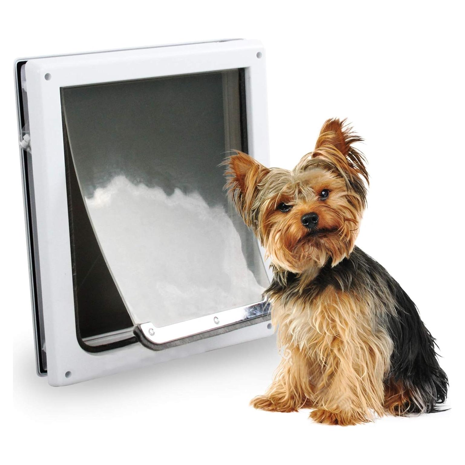 Puerta para Mascotas PETPRIME Grande 2 Vías con Bloqueo