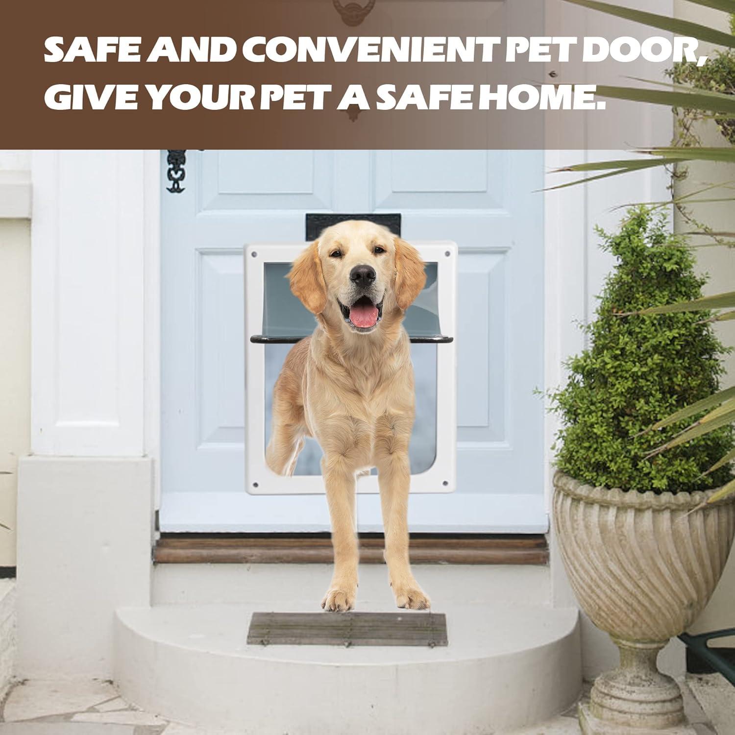 Puerta para Mascotas PETPRIME Grande 2 Vías con Bloqueo