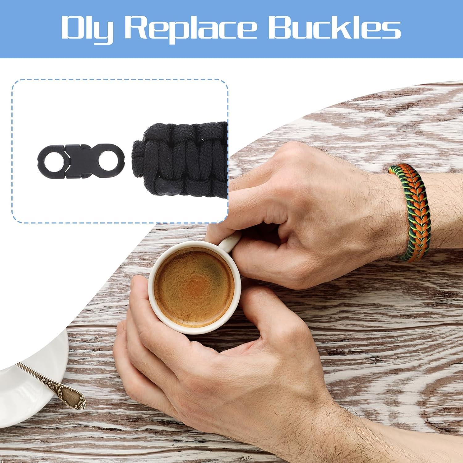 Mini Hebillas de Seguridad Desprendibles COMNICO 25 Pcs 6mm