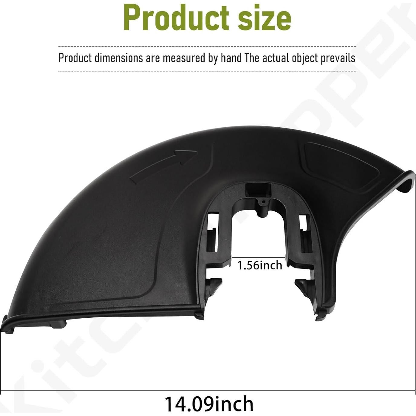 Conjunto Protector KitchenKipper 33 cm para Desmalezadora Black & Decker