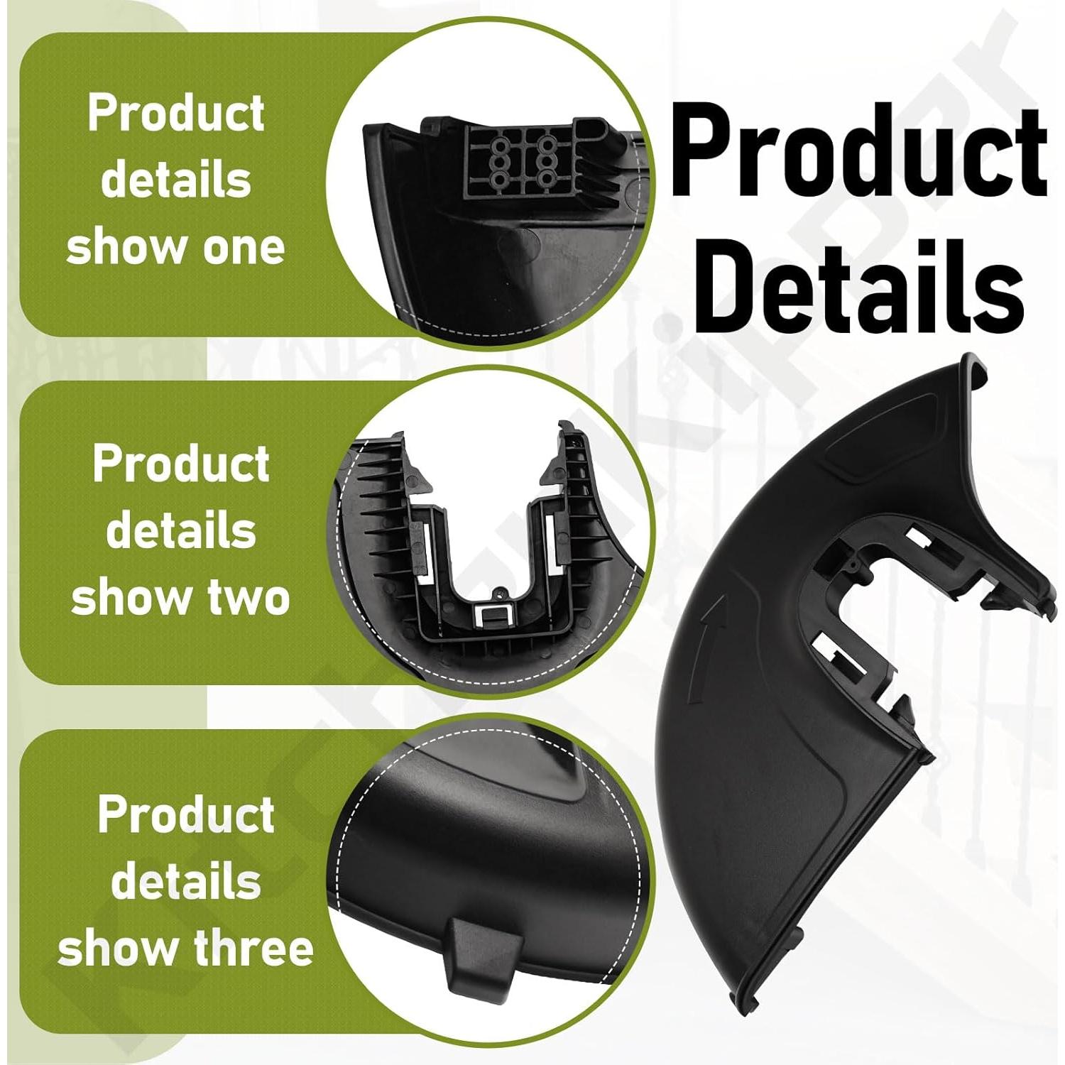 Conjunto Protector KitchenKipper 33 cm para Desmalezadora Black & Decker