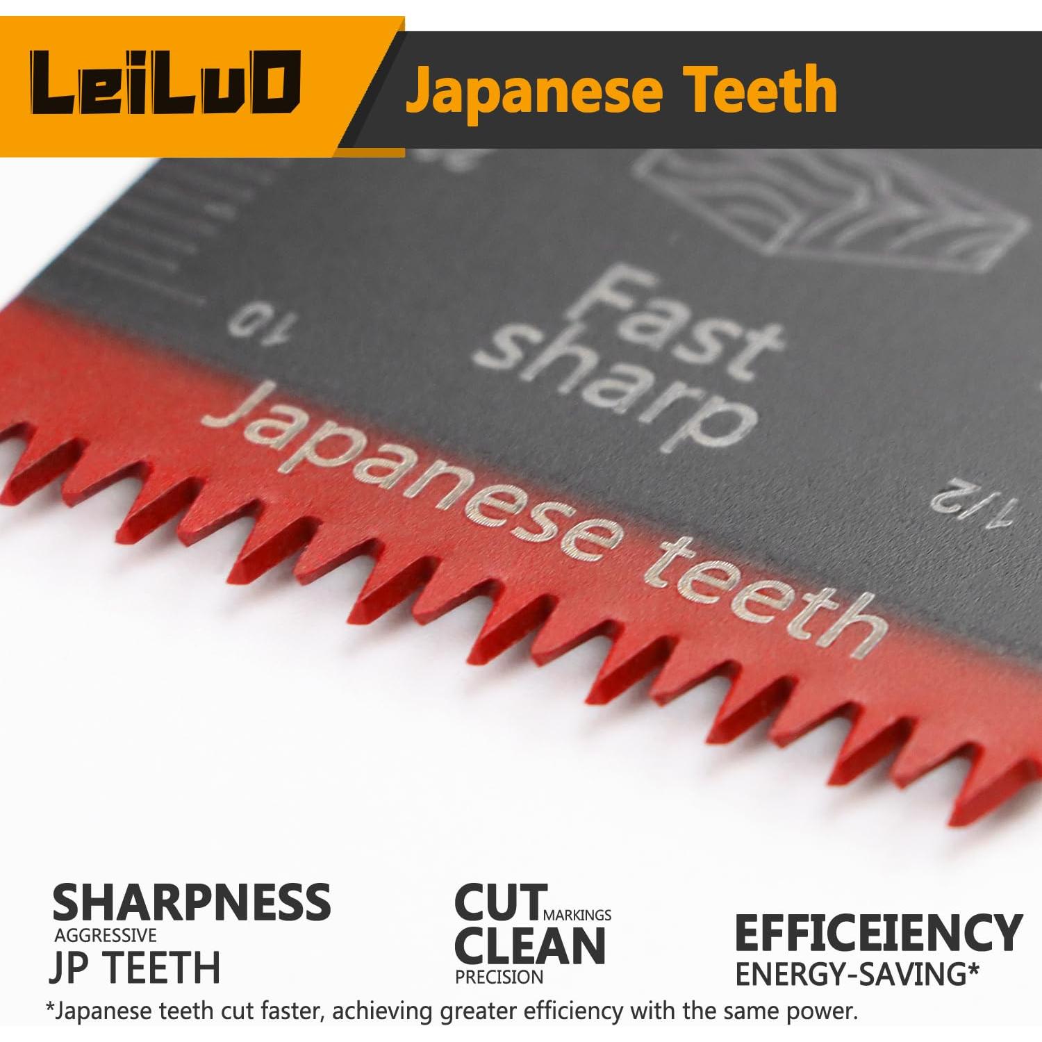 Set de 50 Hojas Multiherramienta LEILUO Titanio para Madera y Yeso