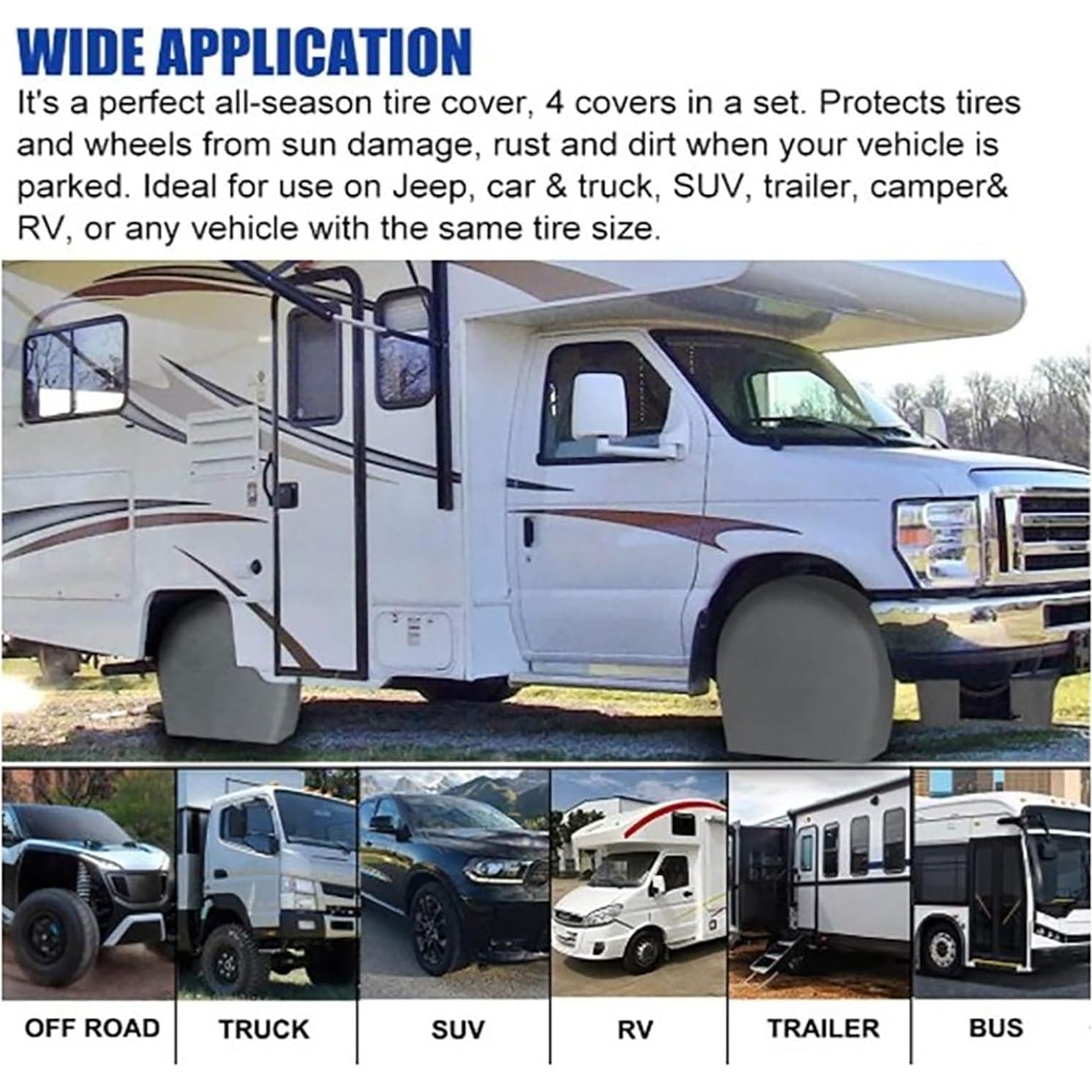 Cubierta de Rueda LTMWFH SDCS-123 33-35 cm Impermeable