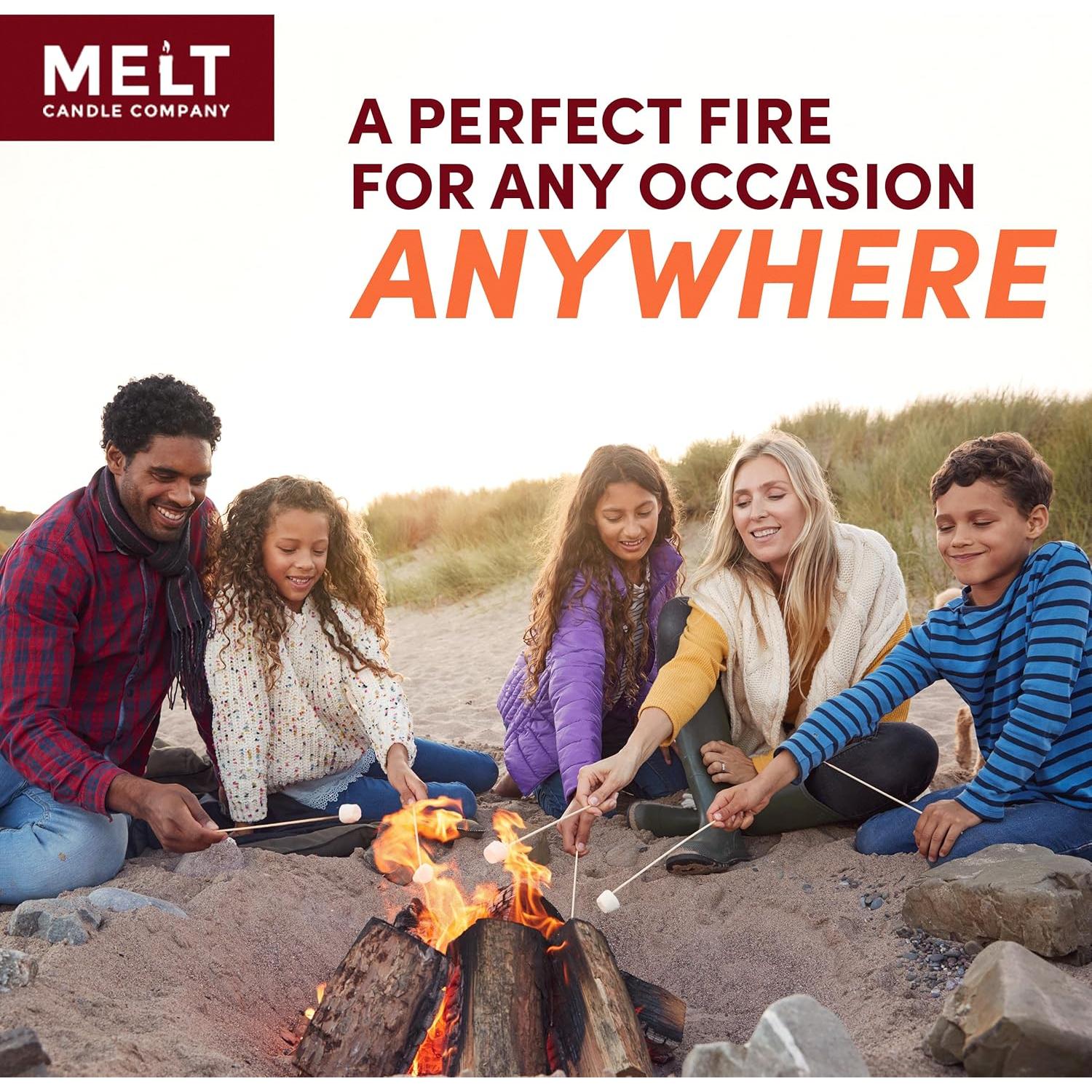 Iniciadores de Fuego Melt Candle 160 pcs Resistente al Agua