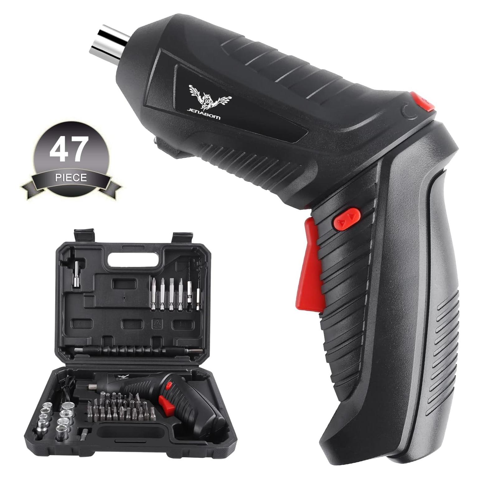 Destornillador Eléctrico Inalámbrico JENABOM 47 en 1 3.6V