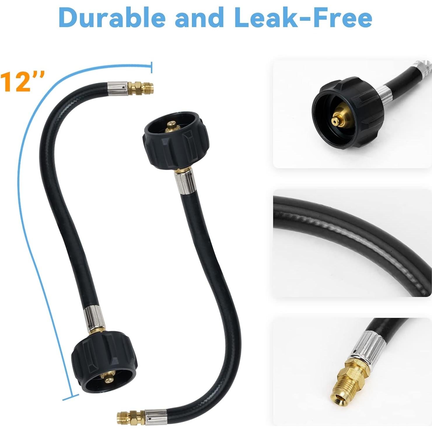 Regulador de Propano Skyflame RV Doble Etapa con 2 Mangueras