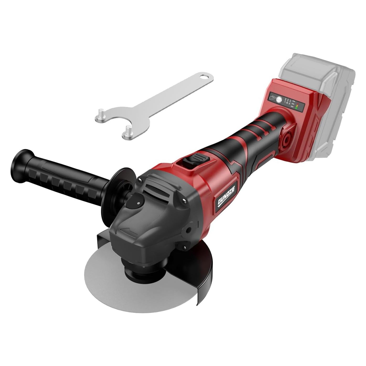 Amoladora Angular Inalámbrica GUNOZE 8500 RPM 4-1/2" Sin Batería