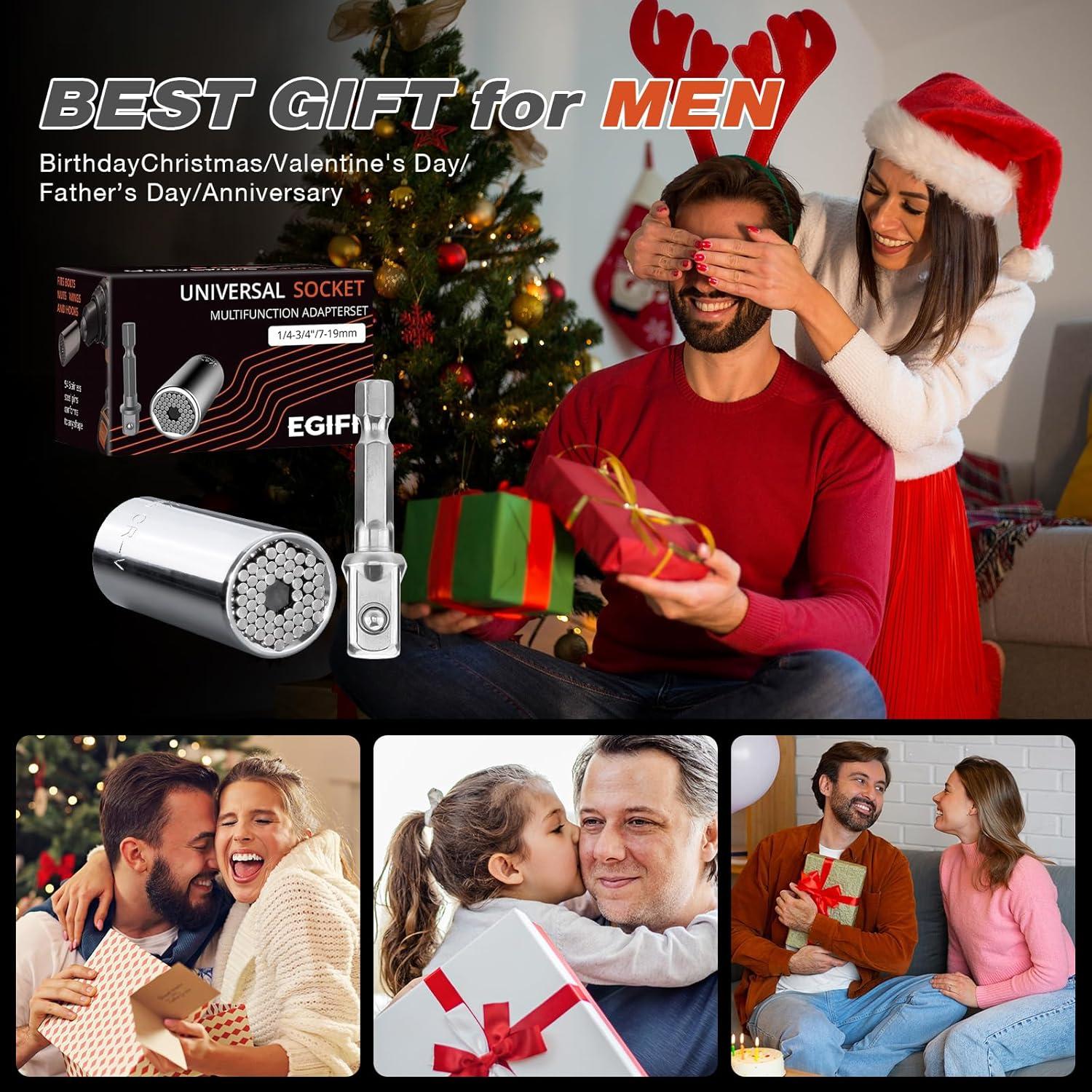 Herramienta Enchufe Universal EGIFI 2 PCS Plata - Acero Vanadio