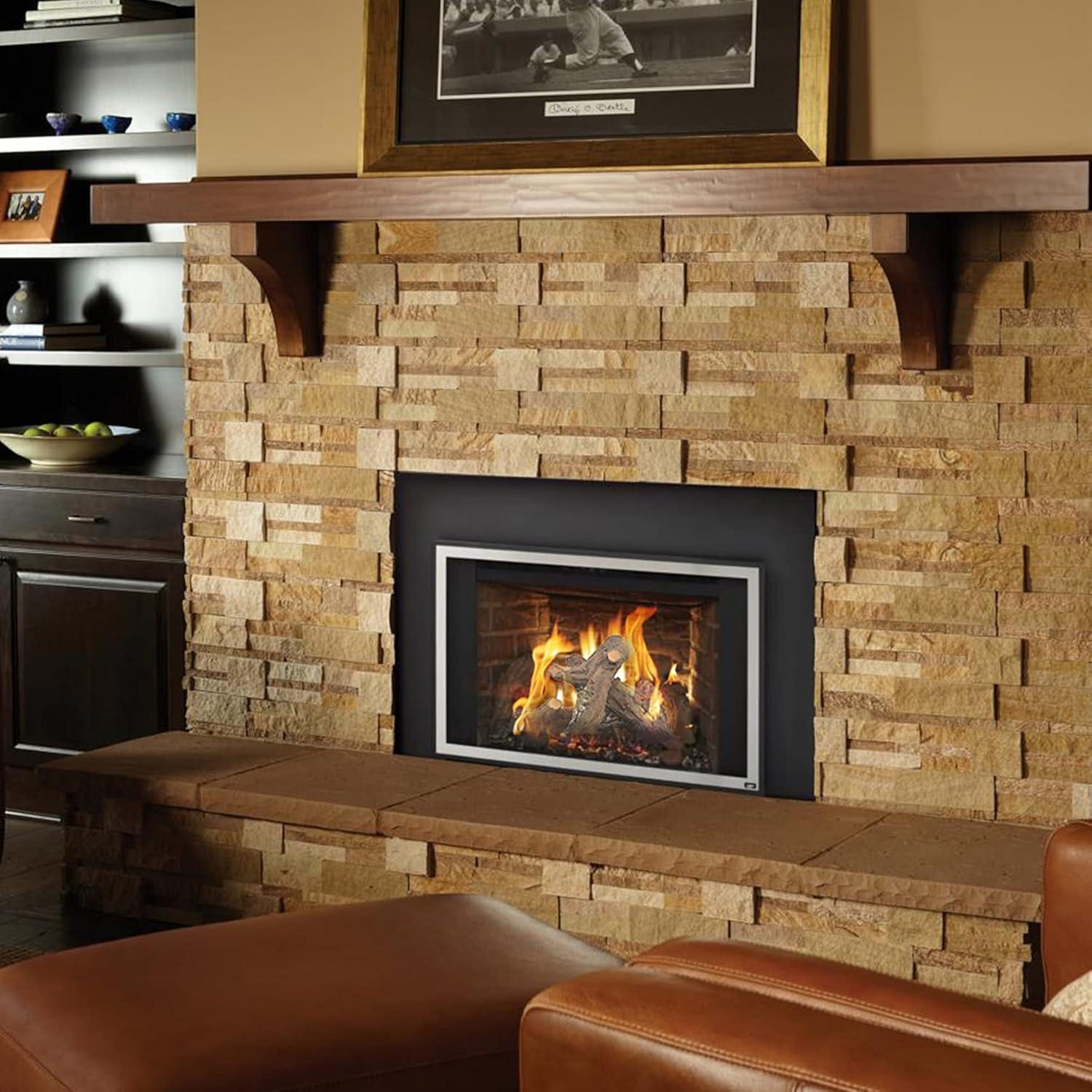 Troncos de Cerámica Skyflame 3 pcs para Chimenea Gas