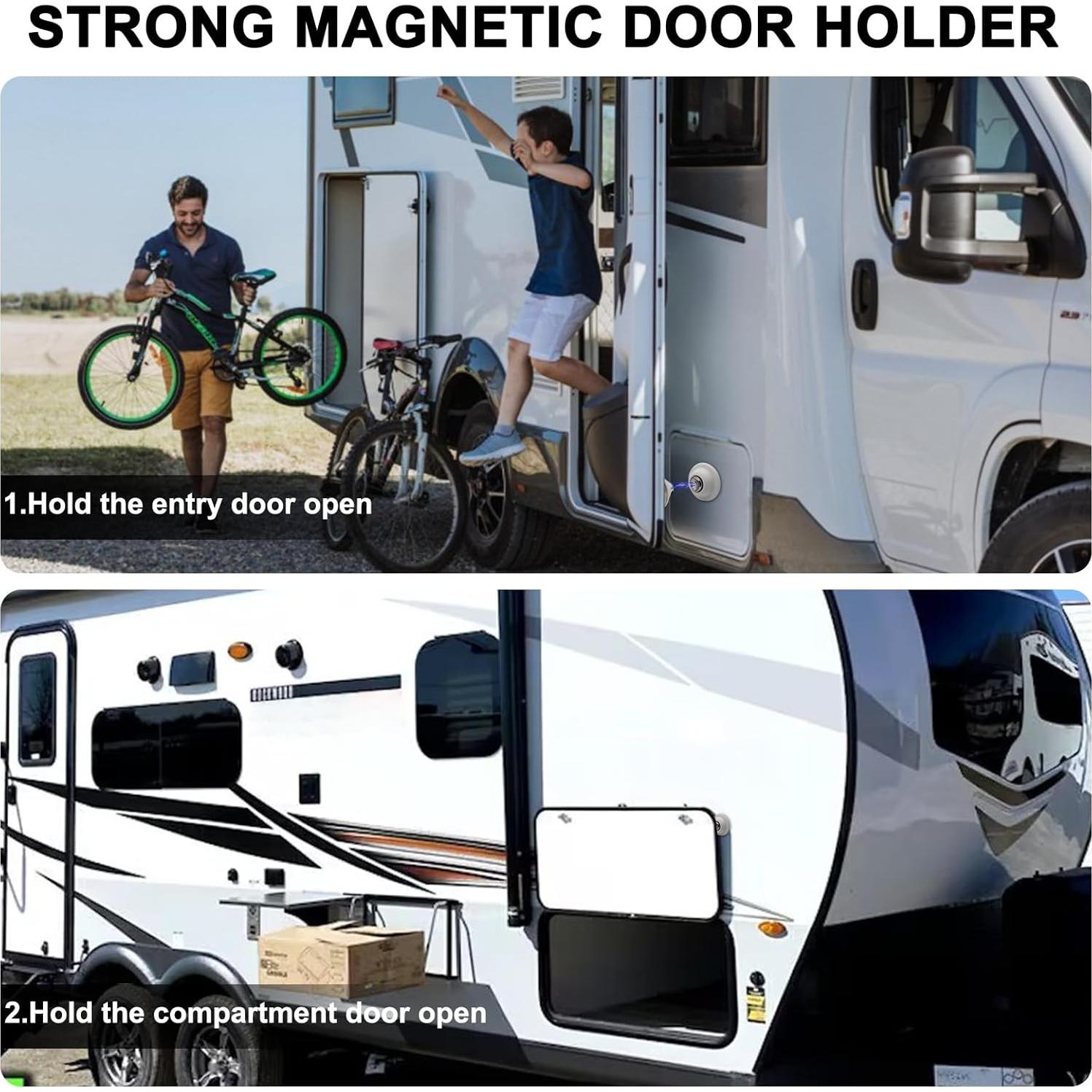 Soporte Magnético SUNCARACCL para Puertas de RV - 2 Piezas