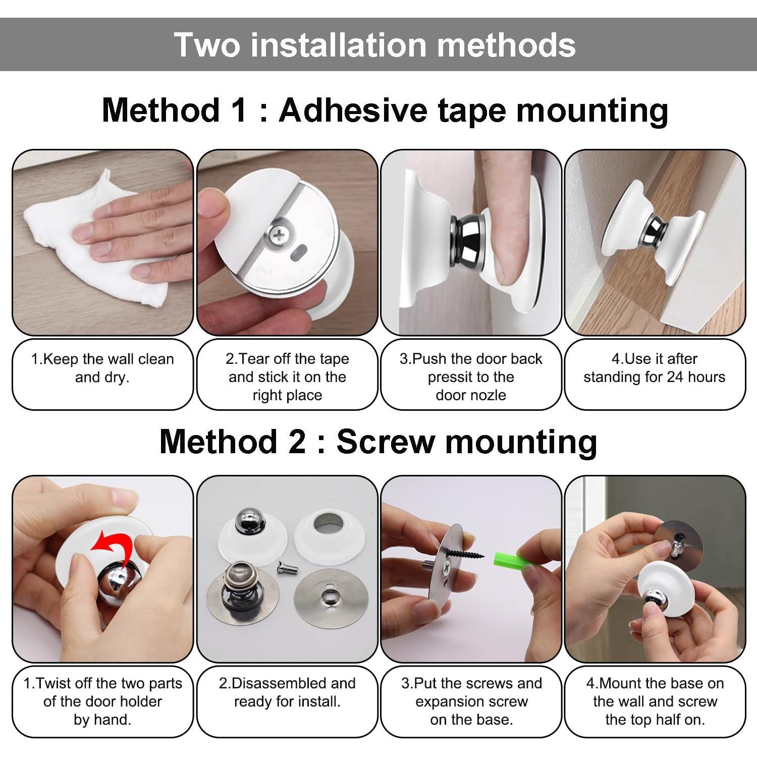 Soporte Magnético SUNCARACCL para Puertas de RV - 2 Piezas