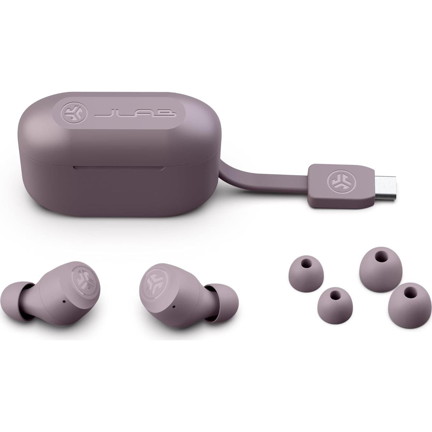 Auriculares Inalámbricos JLab Go Pop+ Bluetooth 5.3 - Malva