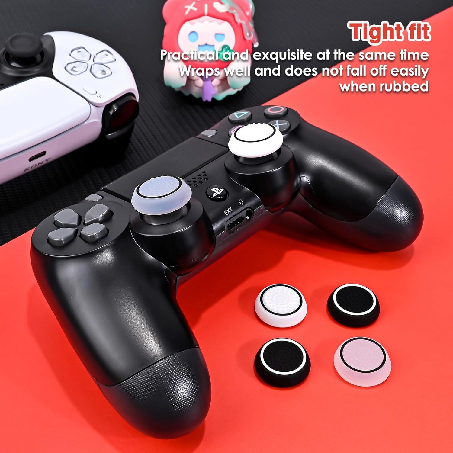 Tapas de Agarre para Pulgar DLseego - Silicona Antideslizante Negro