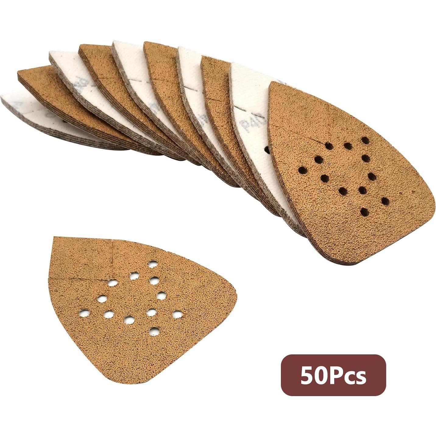 50 Almohadillas de Lija 40 Granos Black and Decker 95x135mm