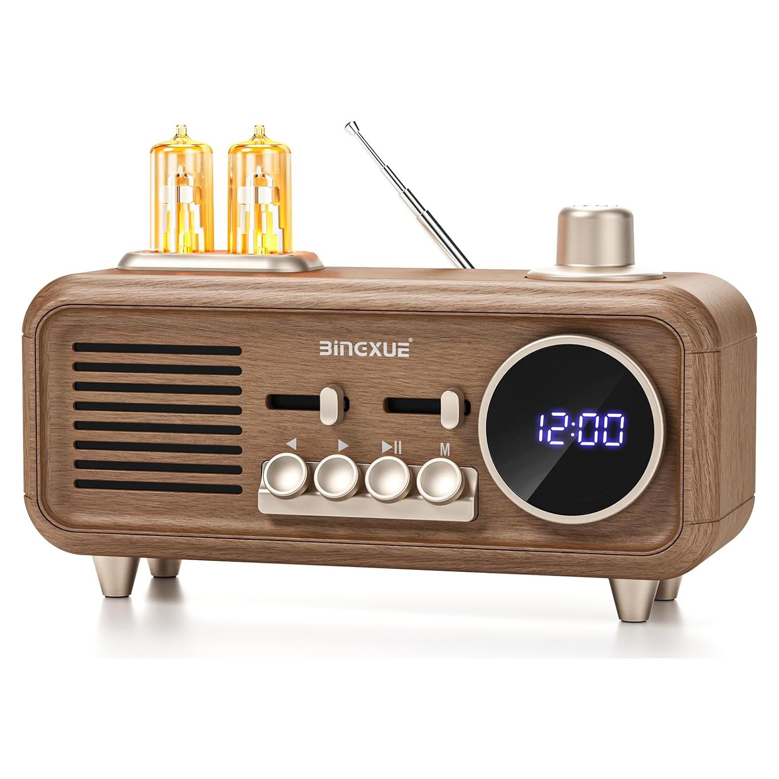 Altavoz Bluetooth Ruihua RH-P260 Retro con Radio FM y USB