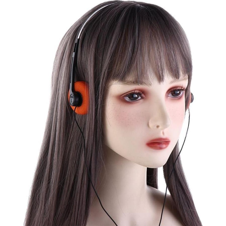 Auriculares Retro Naranja JJLFresheners On Ear Estéreo