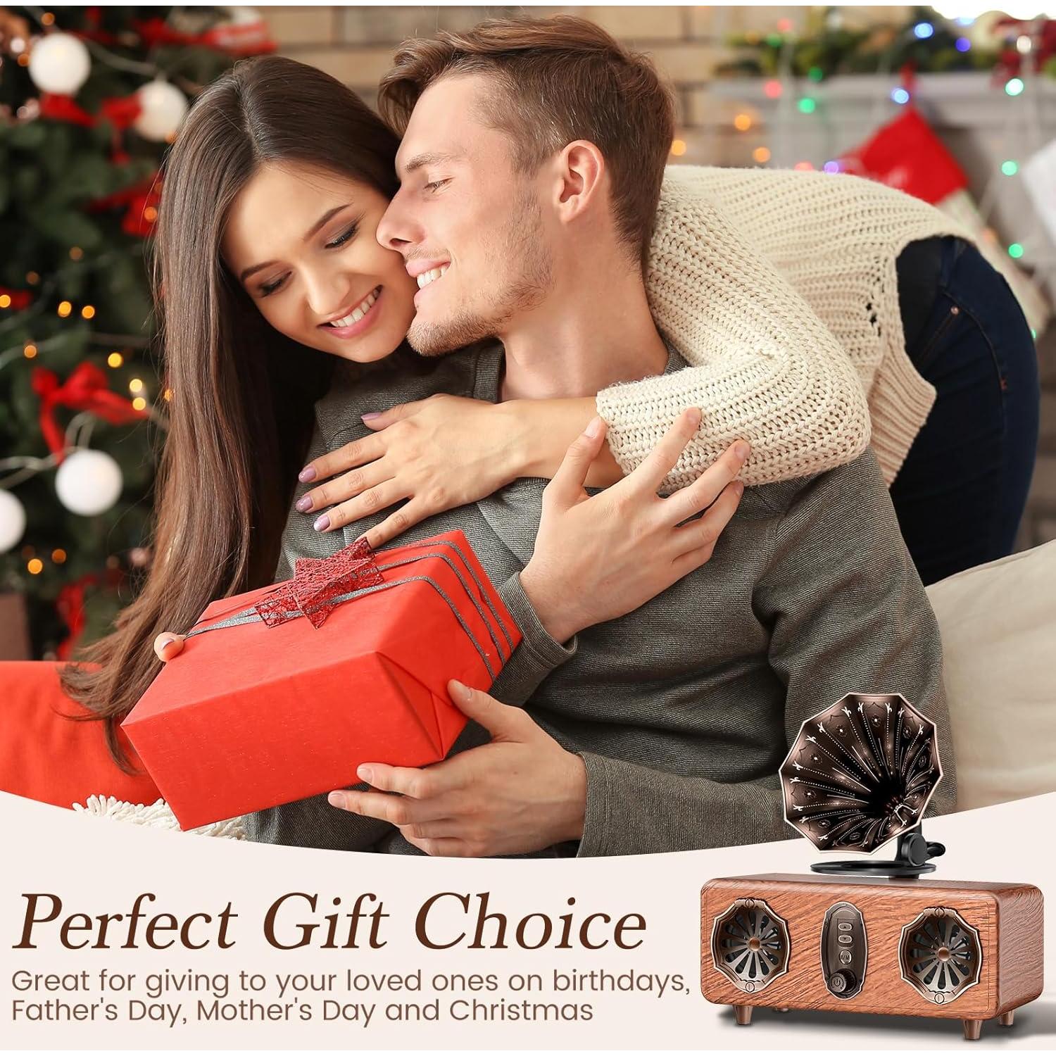 Altavoz Bluetooth FREEFISH AS36 Retro con Radio FM y USB